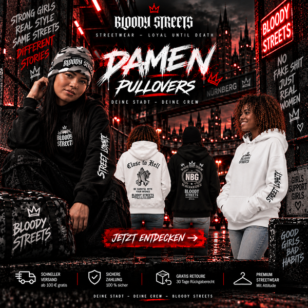 Streetwear Damen Pullover - Trendige Styles und Vielfalt entdecken