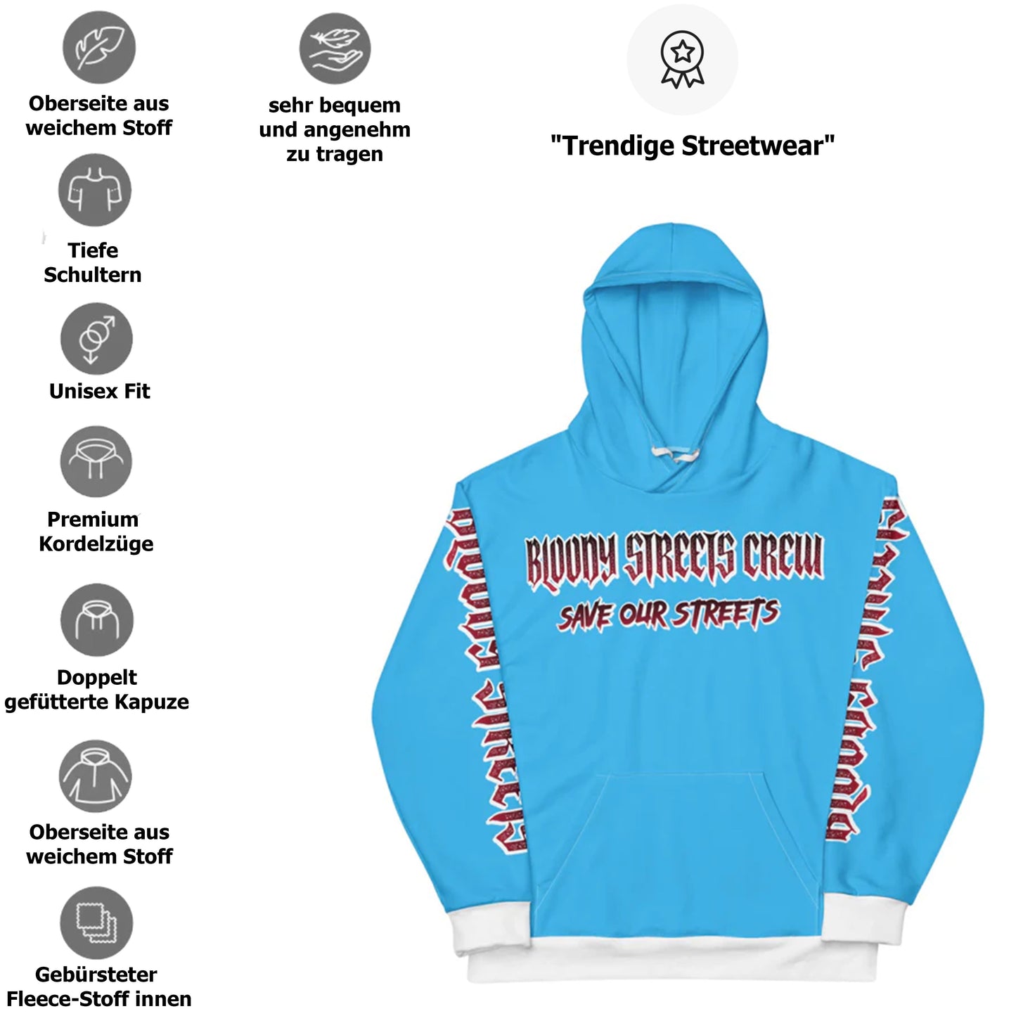 Jogginganzug Crew Member Blau