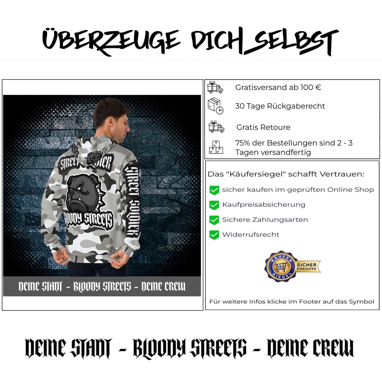 Streetwear Hoodie Damen