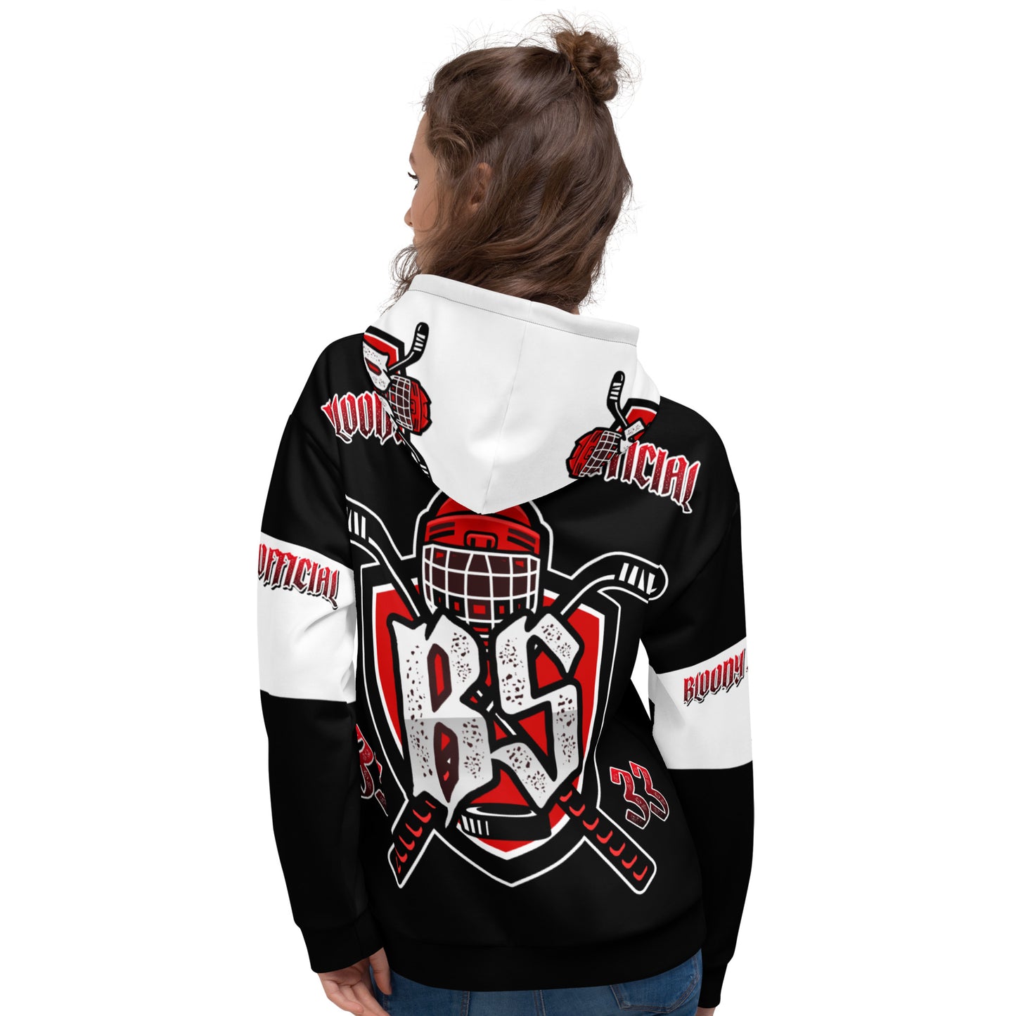 Bloody Streets Hockey Unisex Hoodie - BLOODY-STREETS.DE Streetwear Herren und Damen Hoodies, T-Shirts, Pullis
