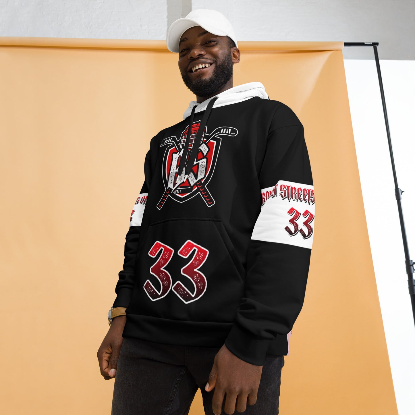 Bloody Streets Hockey Unisex Hoodie - BLOODY-STREETS.DE Streetwear Herren und Damen Hoodies, T-Shirts, Pullis