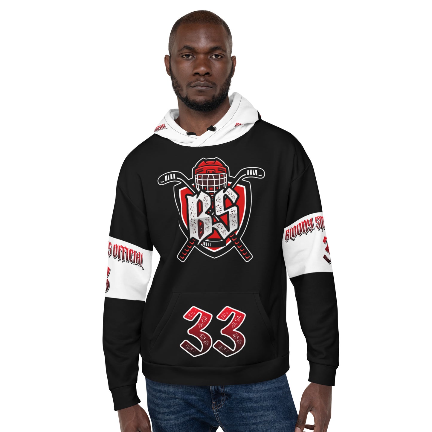 Bloody Streets Hockey Unisex Hoodie - BLOODY-STREETS.DE Streetwear Herren und Damen Hoodies, T-Shirts, Pullis