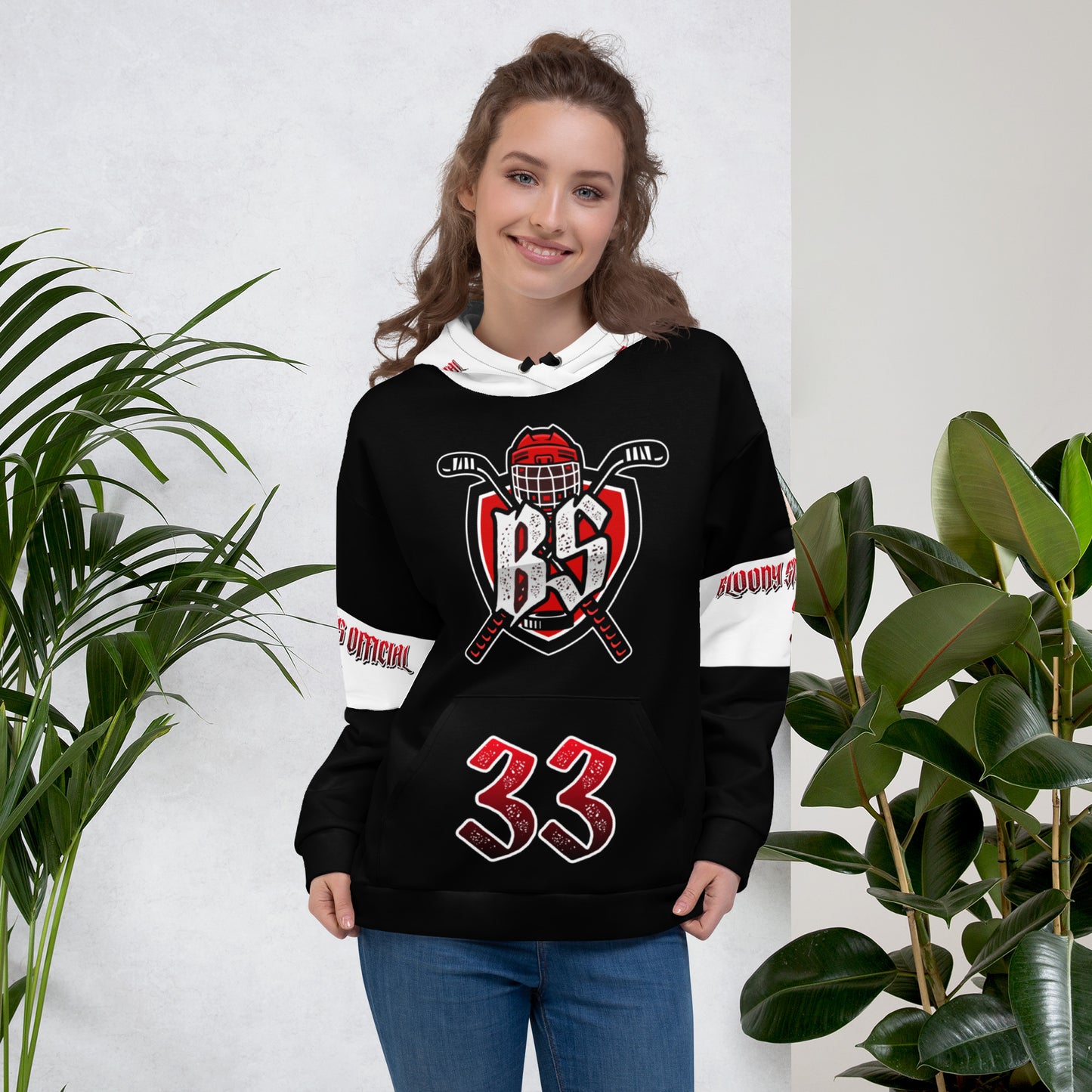 Bloody Streets Hockey Unisex Hoodie - BLOODY-STREETS.DE Streetwear Herren und Damen Hoodies, T-Shirts, Pullis