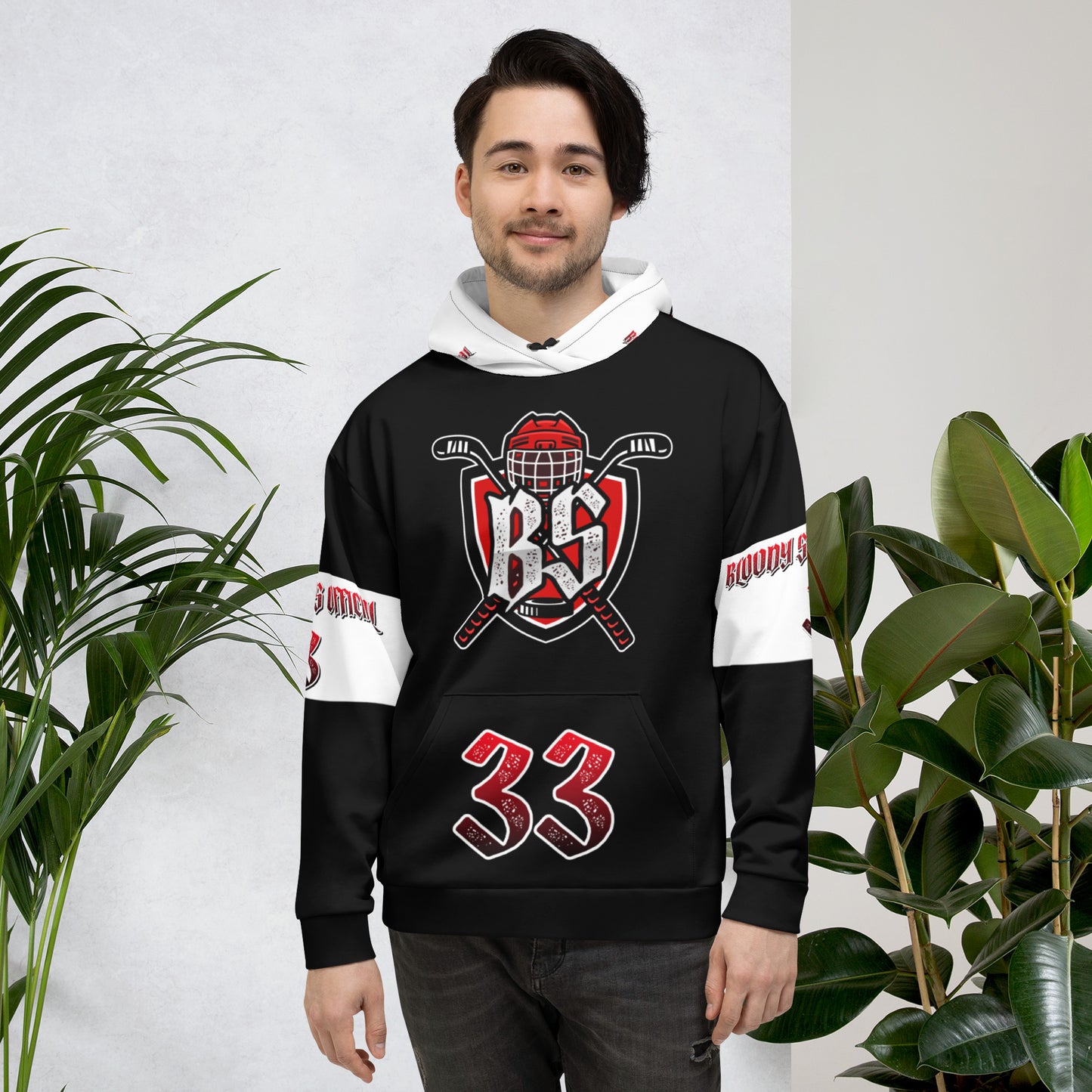 Bloody Streets Hockey Unisex Hoodie - BLOODY-STREETS.DE Streetwear Herren und Damen Hoodies, T-Shirts, Pullis