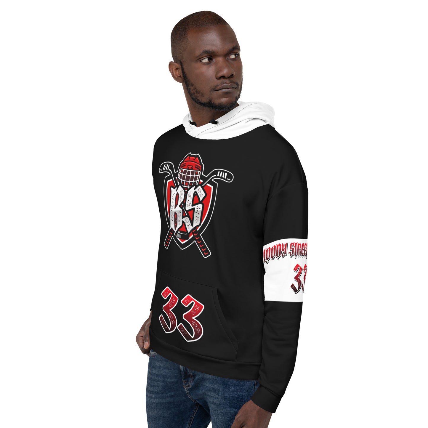 Bloody Streets Hockey Unisex Hoodie - BLOODY-STREETS.DE Streetwear Herren und Damen Hoodies, T-Shirts, Pullis