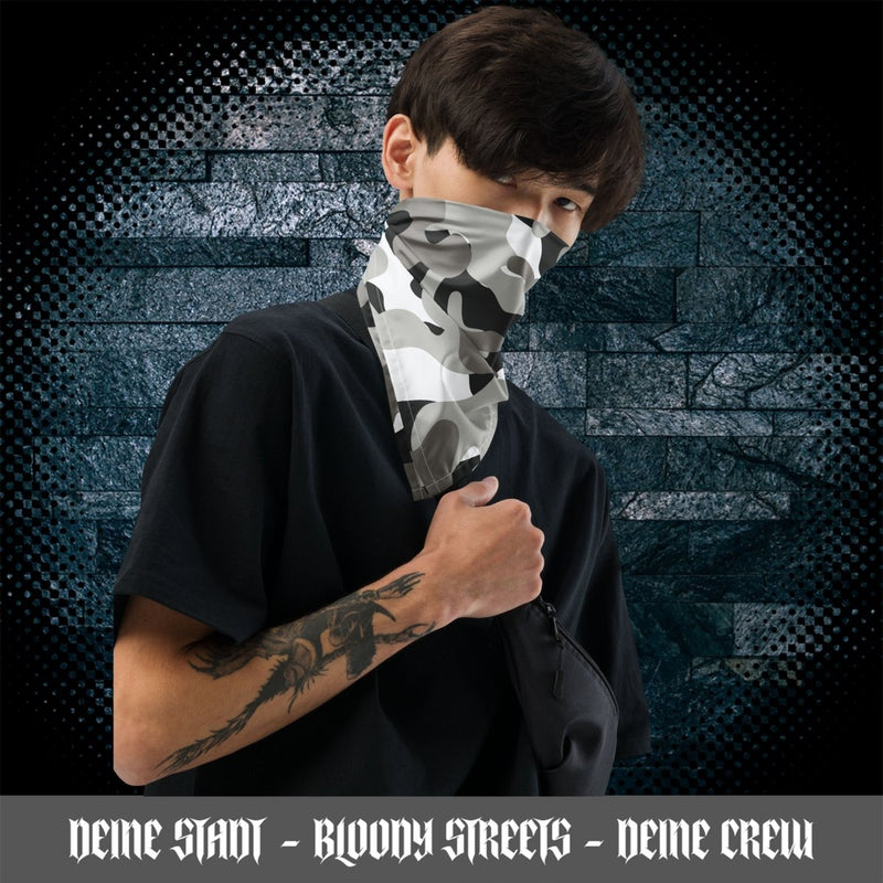 Bloody Streets CAMOUFLAGE Bandana – Stylische Streetwear Bandana für jeden Anlass