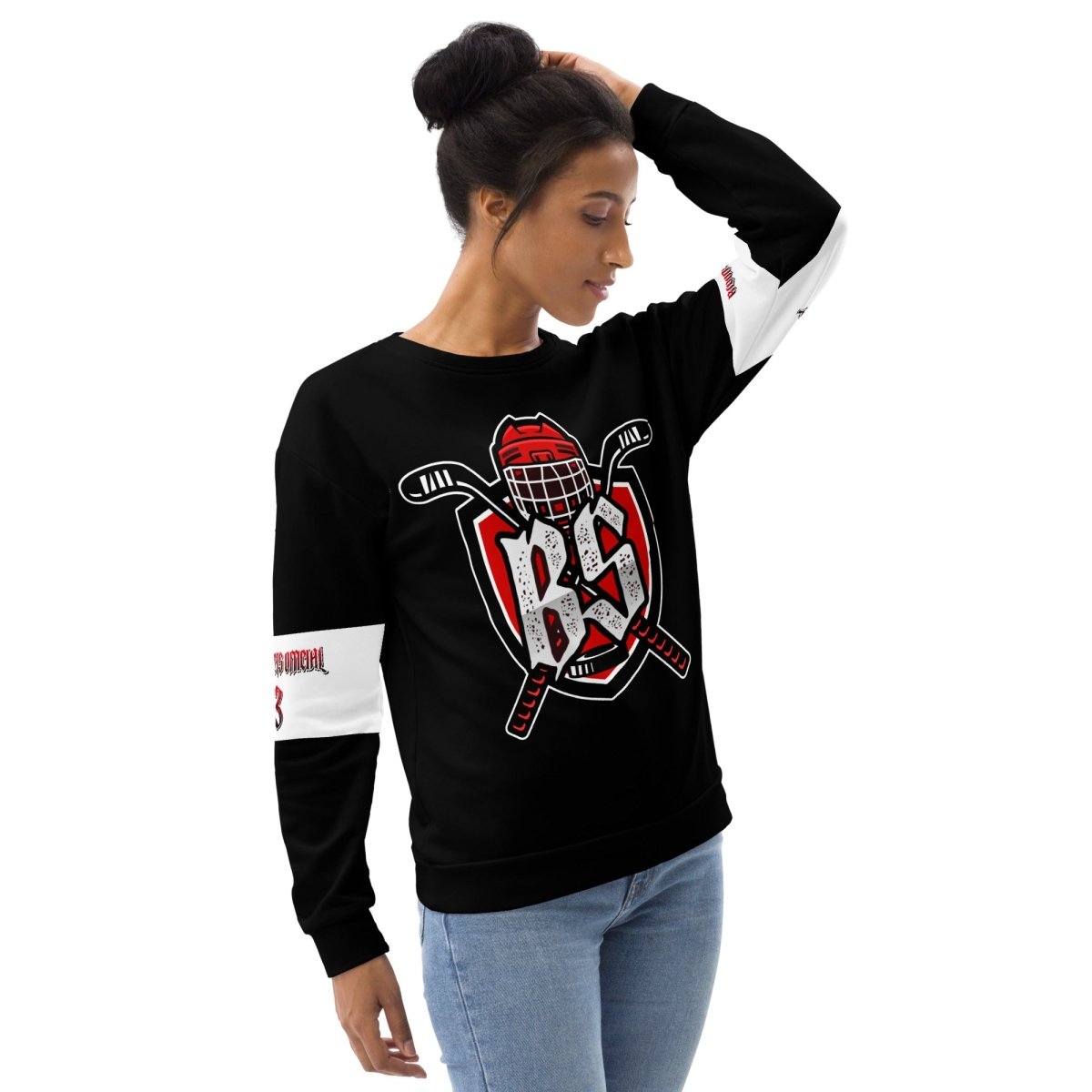 Bloody Streets Hockey Unisex Pullover - BLOODY - STREETS.DE Streetwear Herren und Damen Hoodies, T-Shirts, Pullis