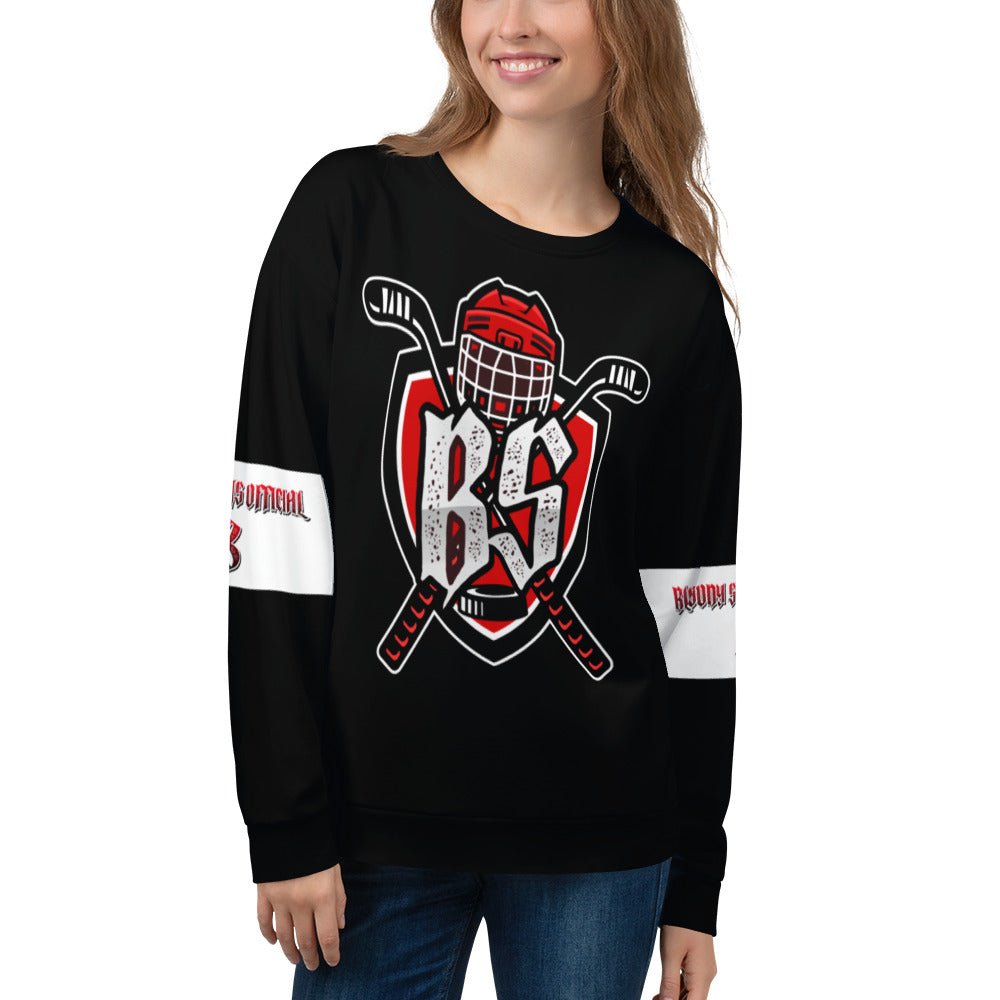 Bloody Streets Hockey Unisex Pullover - BLOODY - STREETS.DE Streetwear Herren und Damen Hoodies, T-Shirts, Pullis