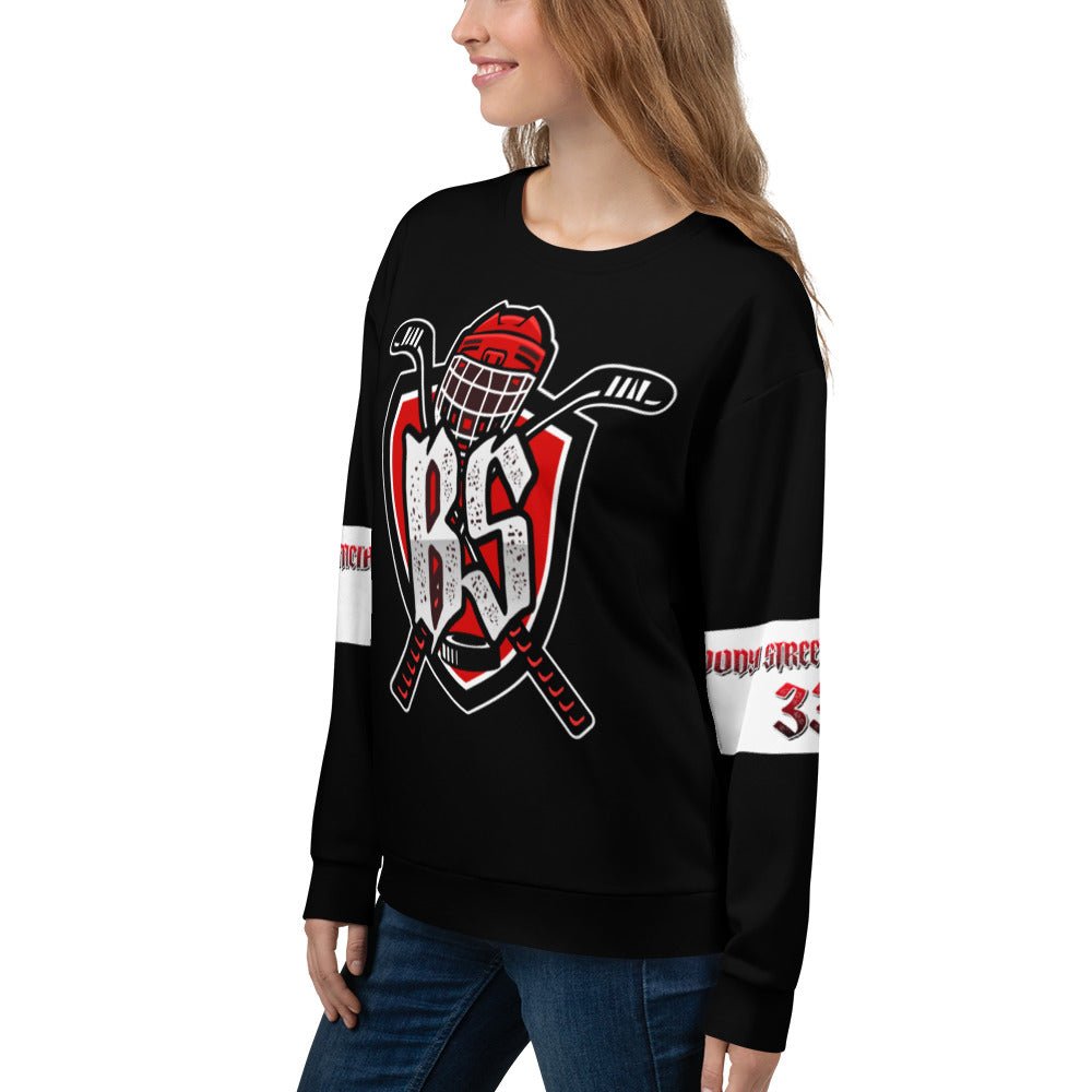 Bloody Streets Hockey Unisex Pullover - BLOODY - STREETS.DE Streetwear Herren und Damen Hoodies, T-Shirts, Pullis