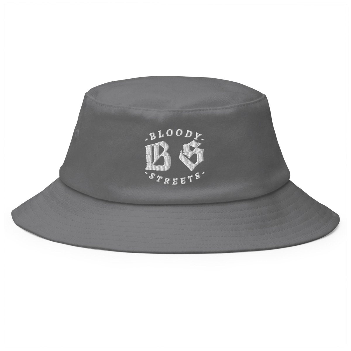 BLOODY STREETS Old School Bucket Hat - BLOODY - STREETS.DE Streetwear Herren und Damen Hoodies, T - Shirts, Pullis