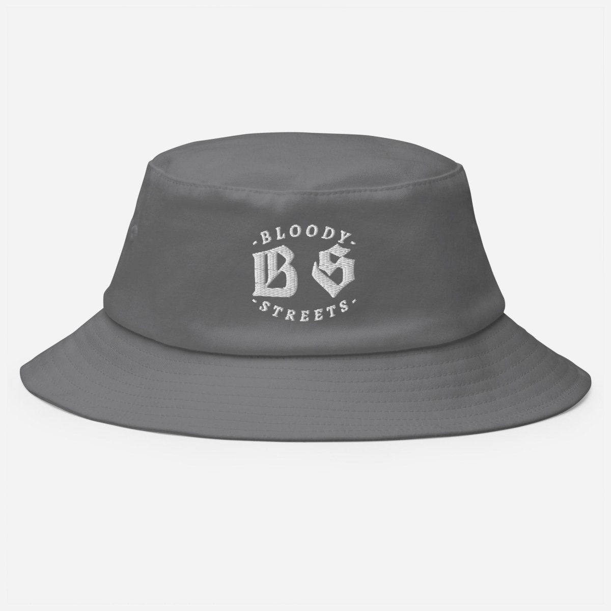 BLOODY STREETS Old School Bucket Hat - BLOODY - STREETS.DE Streetwear Herren und Damen Hoodies, T - Shirts, Pullis