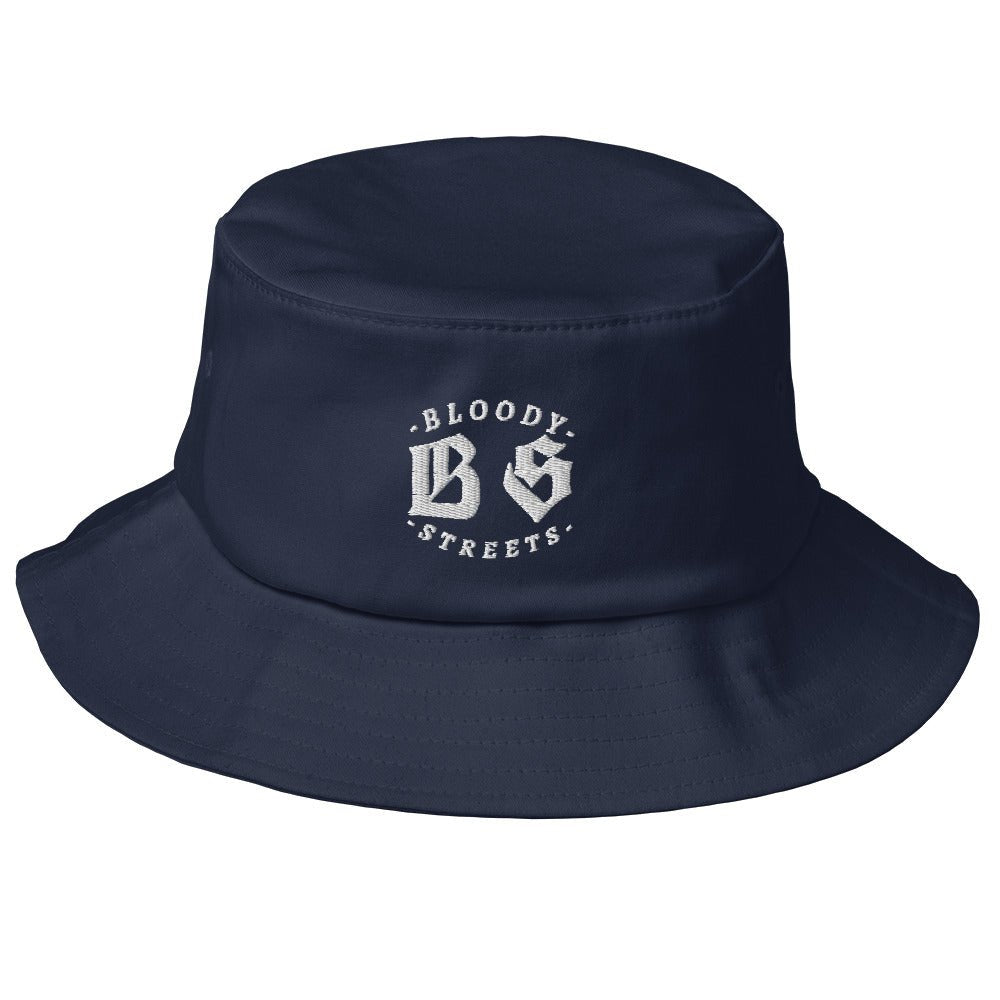 BLOODY STREETS Old School Bucket Hat - BLOODY - STREETS.DE Streetwear Herren und Damen Hoodies, T - Shirts, Pullis