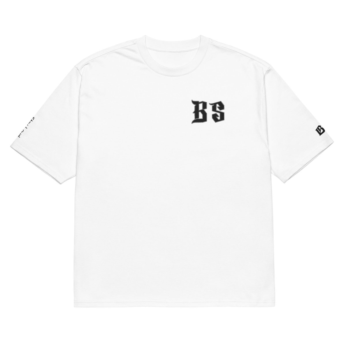 BS - CLASSIC OG - Schweres oversized T-Shirt - mit Stickerei - BLOODY - STREETS.DE Streetwear Herren und Damen Hoodies, T-Shirts, Pullis