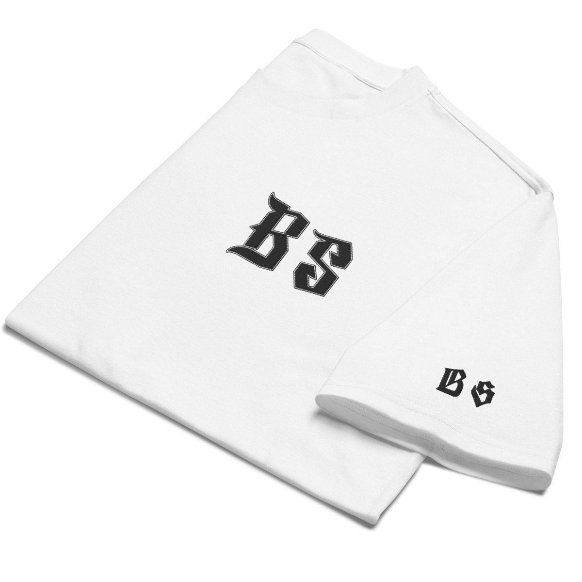 BS - CLASSIC OG - Schweres oversized T-Shirt - mit Stickerei - BLOODY - STREETS.DE Streetwear Herren und Damen Hoodies, T-Shirts, Pullis