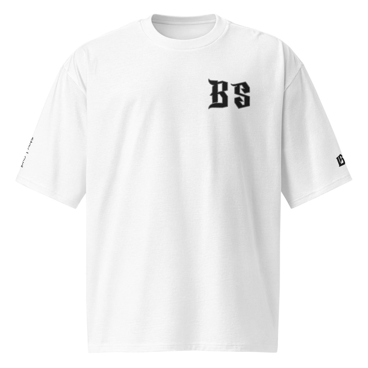 BS - CLASSIC OG - Schweres oversized T-Shirt - mit Stickerei - BLOODY - STREETS.DE Streetwear Herren und Damen Hoodies, T-Shirts, Pullis