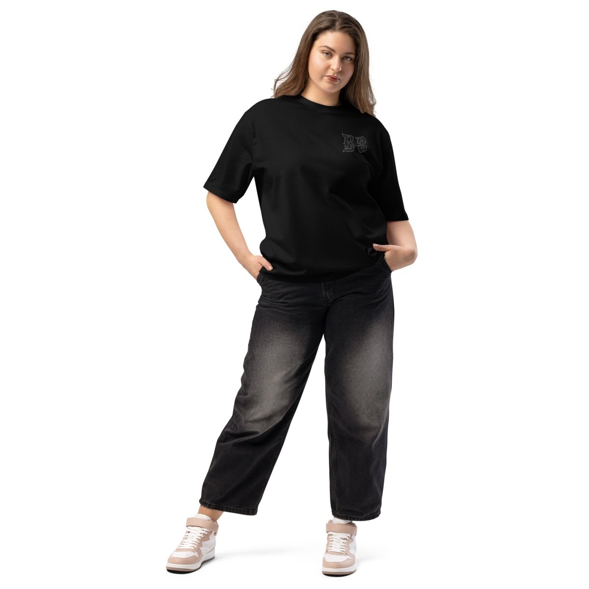 BS - CLASSIC OG - Schweres oversized T-Shirt - mit Stickerei - BLOODY - STREETS.DE Streetwear Herren und Damen Hoodies, T-Shirts, Pullis
