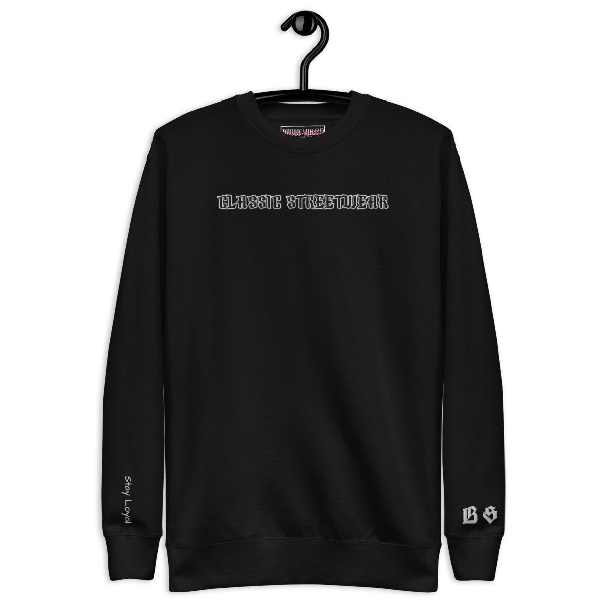 BS CLASSIC Streetwear Pullover "OG" - BLOODY - STREETS.DE Streetwear Herren und Damen Hoodies, T-Shirts, Pullis