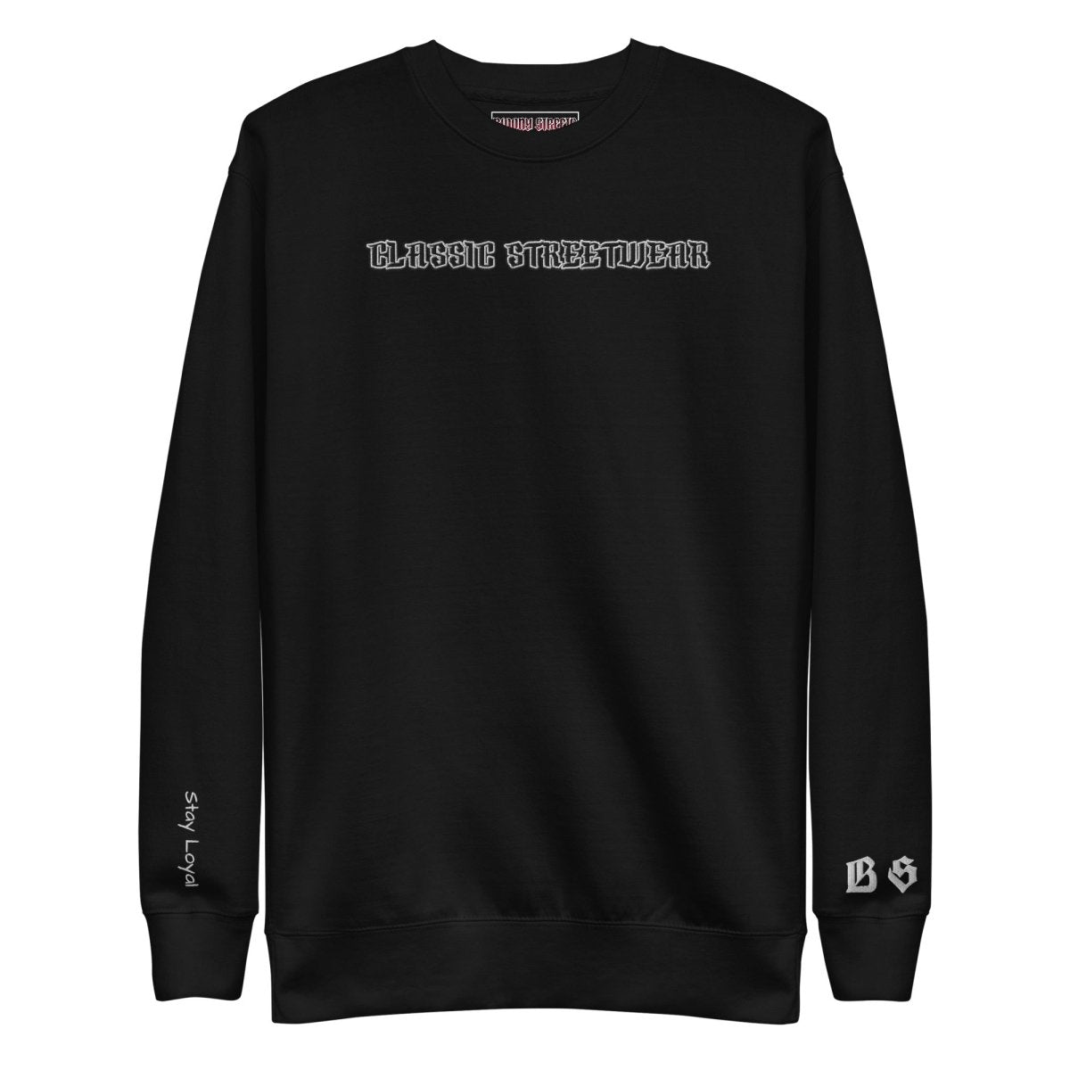 BS CLASSIC Streetwear Pullover "OG" - BLOODY - STREETS.DE Streetwear Herren und Damen Hoodies, T-Shirts, Pullis