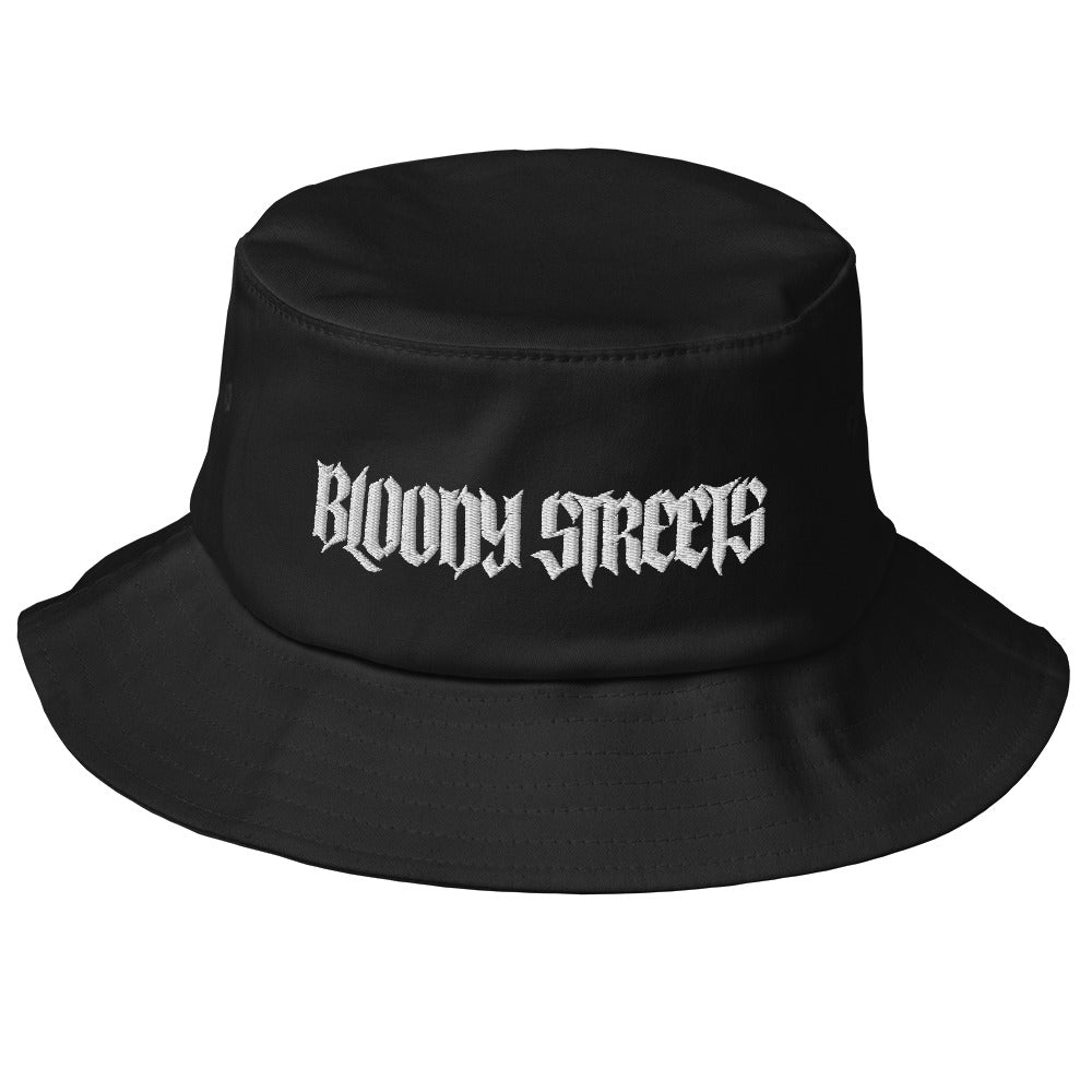 Old School-Fischerhut - CLASSIC Bloody Streets - BLOODY-STREETS.DE Streetwear Herren und Damen Hoodies, T-Shirts, Pullis