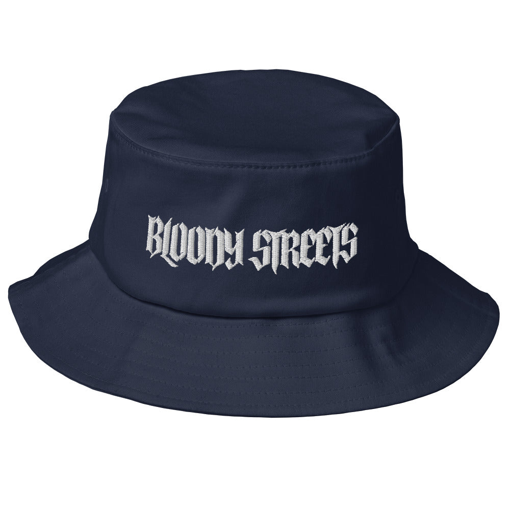Old School-Fischerhut - CLASSIC Bloody Streets - BLOODY-STREETS.DE Streetwear Herren und Damen Hoodies, T-Shirts, Pullis