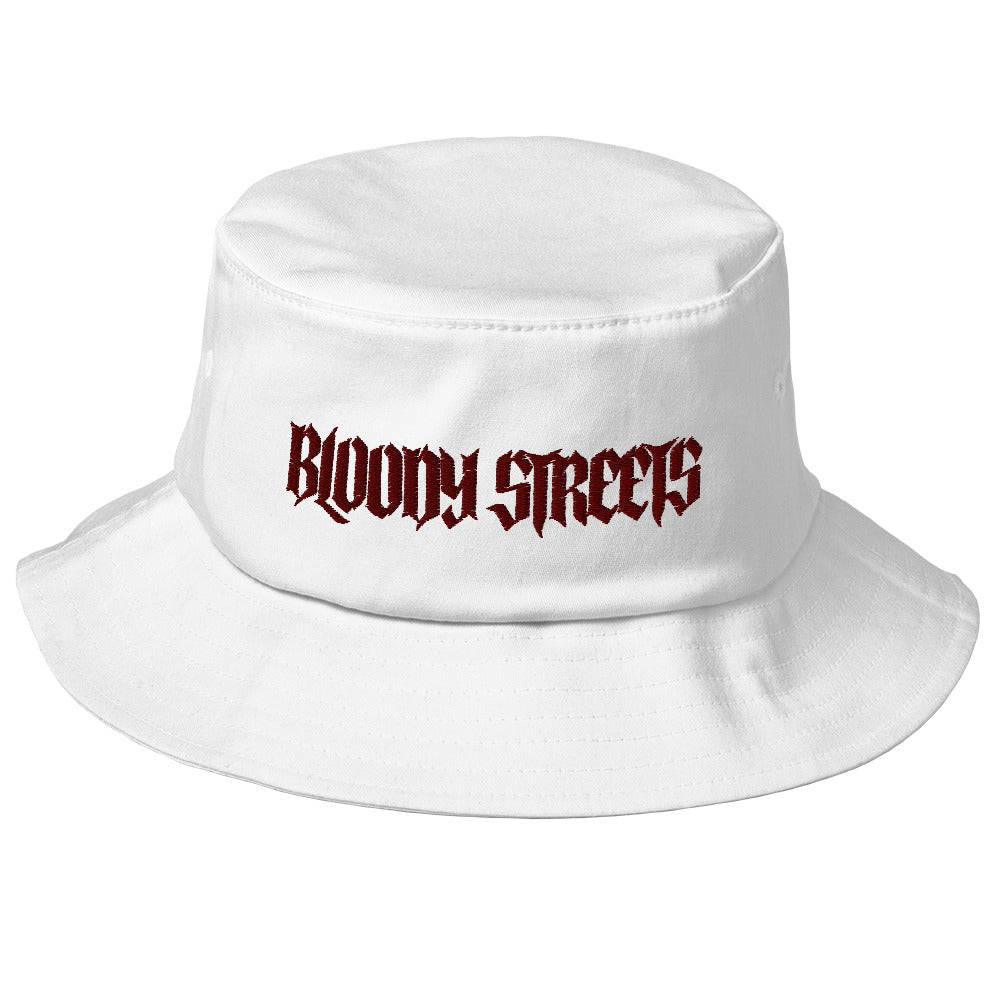 Old School-Fischerhut - CLASSIC Bloody Streets - BLOODY-STREETS.DE Streetwear Herren und Damen Hoodies, T-Shirts, Pullis