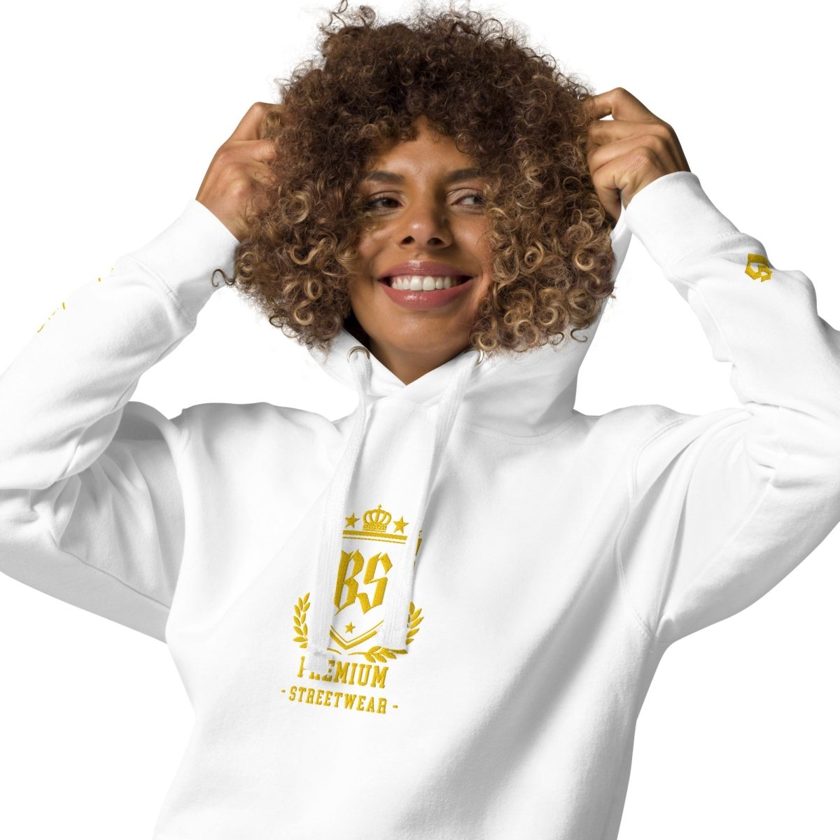 Classic Streetwear Hoodie OG - Gold V2 - BLOODY - STREETS.DE Streetwear Herren und Damen Hoodies, T-Shirts, Pullis