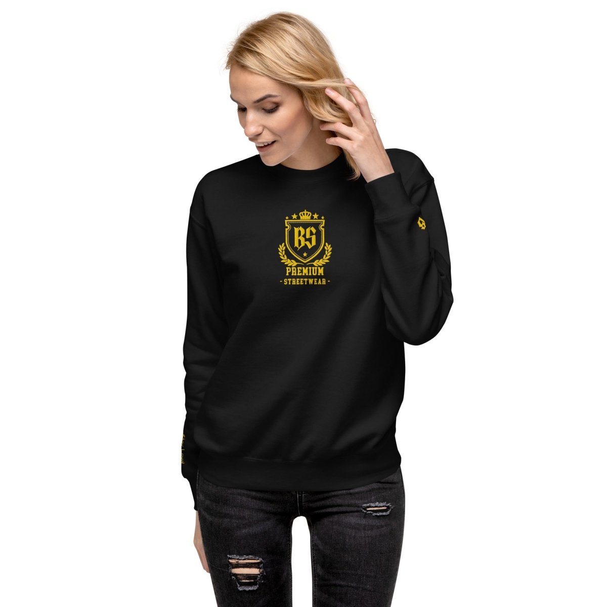 Classic Streetwear Pullover OG - Gold V2 - BLOODY - STREETS.DE Streetwear Herren und Damen Hoodies, T-Shirts, Pullis