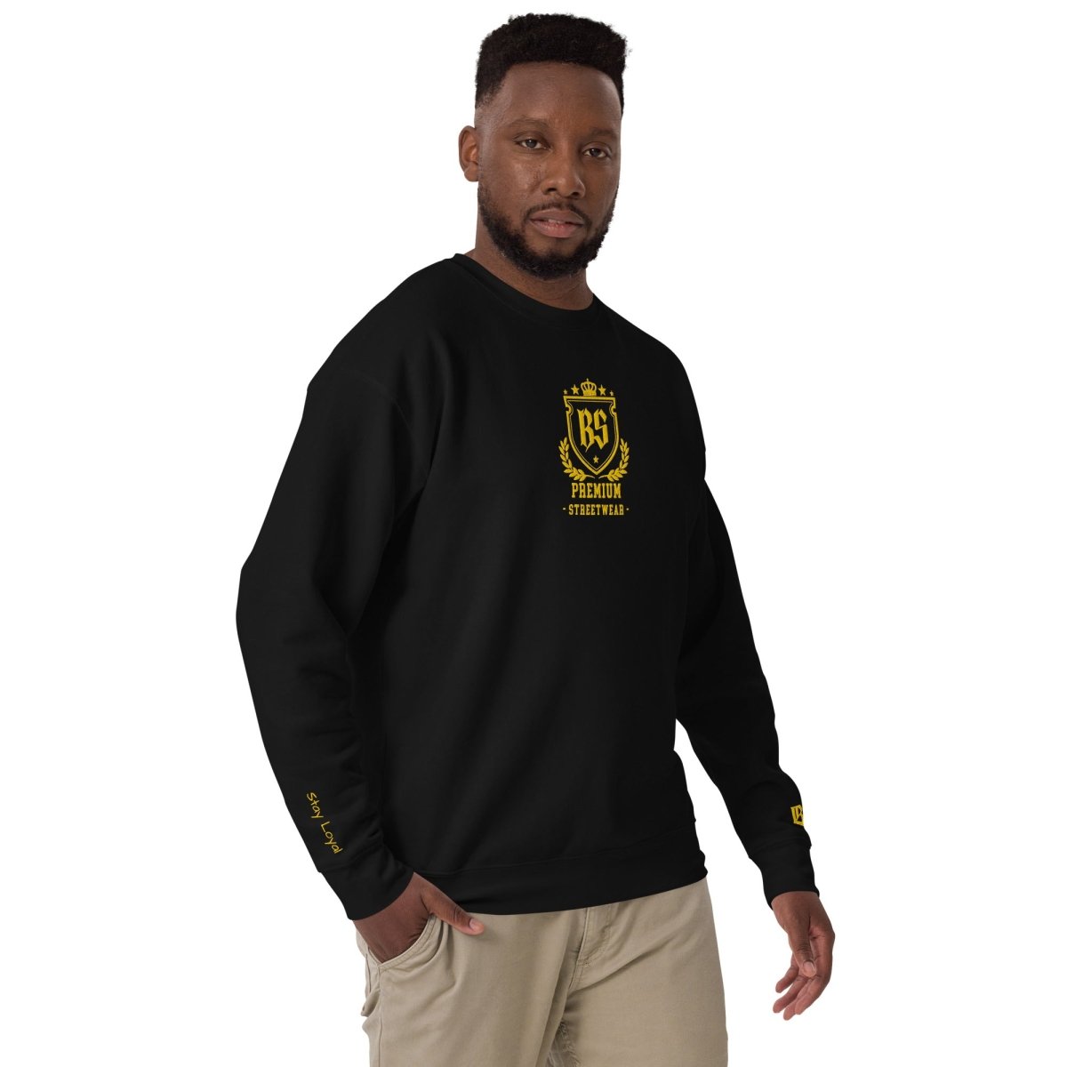 Classic Streetwear Pullover OG - Gold V2 - BLOODY - STREETS.DE Streetwear Herren und Damen Hoodies, T-Shirts, Pullis