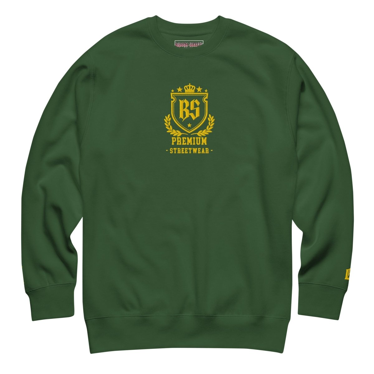 Classic Streetwear Pullover OG - Gold V2 - BLOODY - STREETS.DE Streetwear Herren und Damen Hoodies, T-Shirts, Pullis