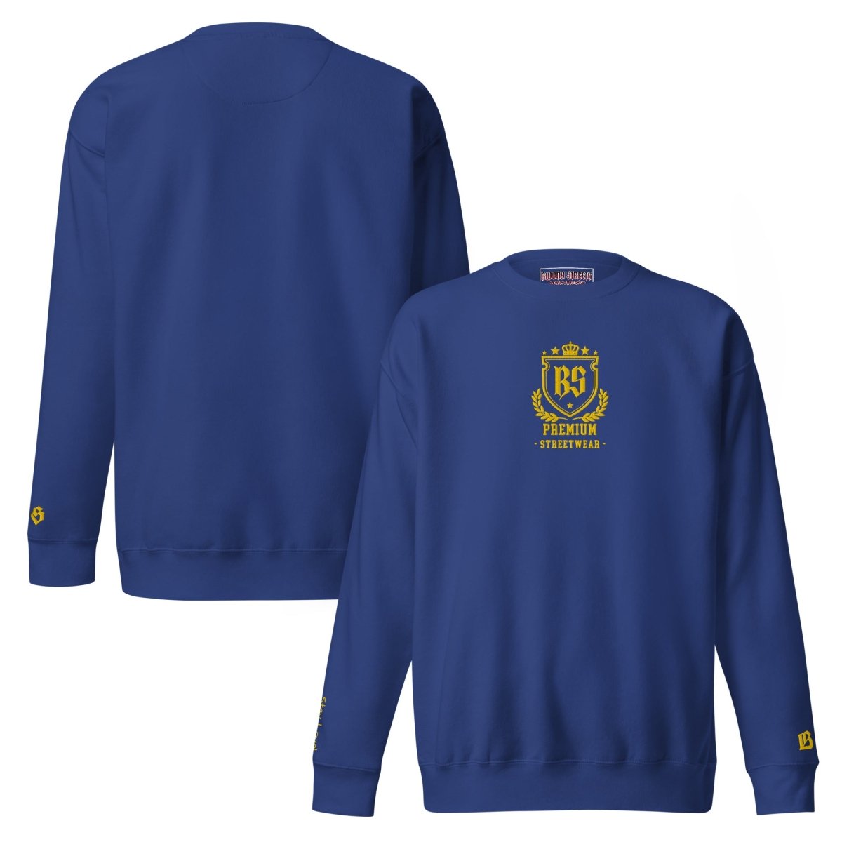 Classic Streetwear Pullover OG - Gold V2 - BLOODY - STREETS.DE Streetwear Herren und Damen Hoodies, T-Shirts, Pullis