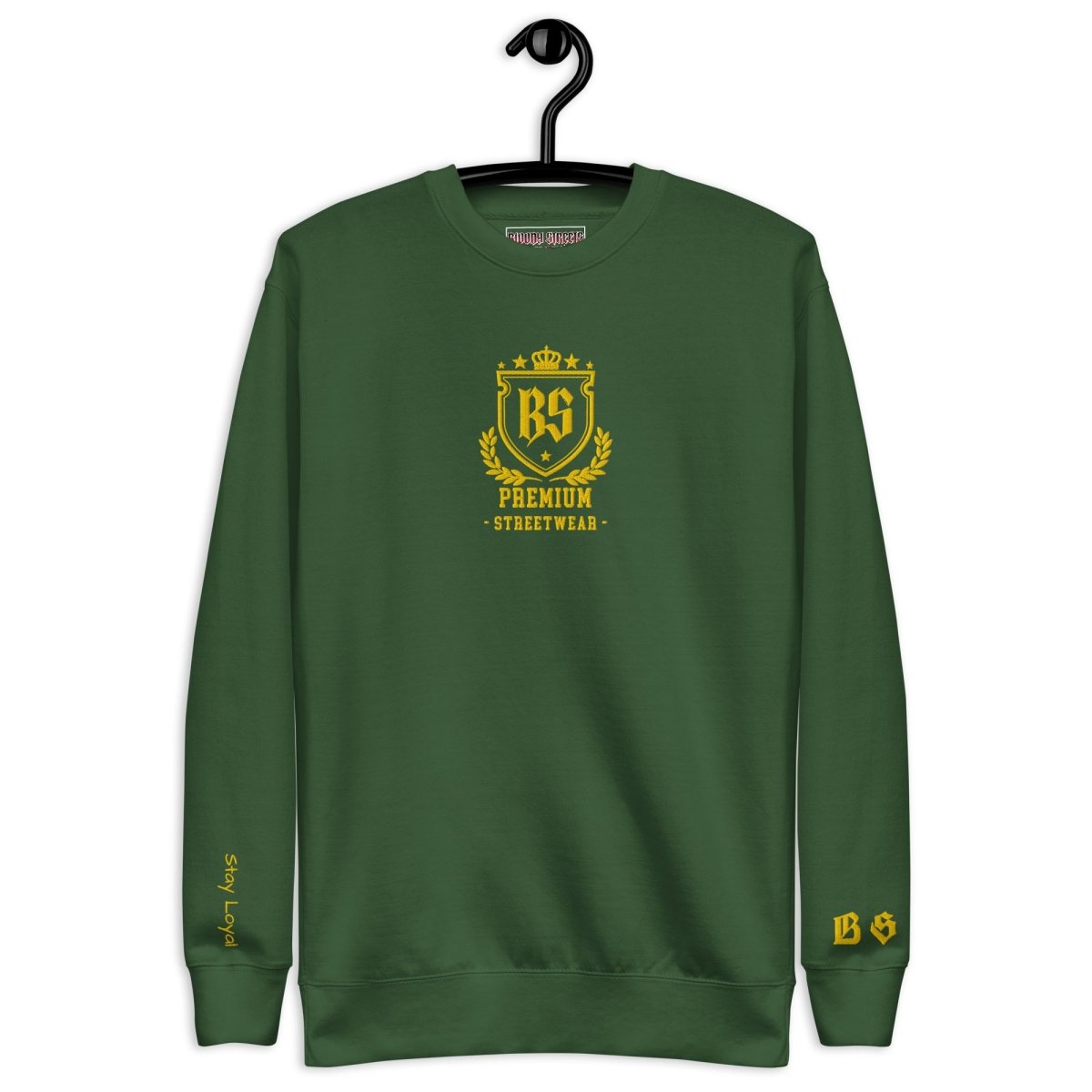 Classic Streetwear Pullover OG - Gold V2 - BLOODY - STREETS.DE Streetwear Herren und Damen Hoodies, T-Shirts, Pullis