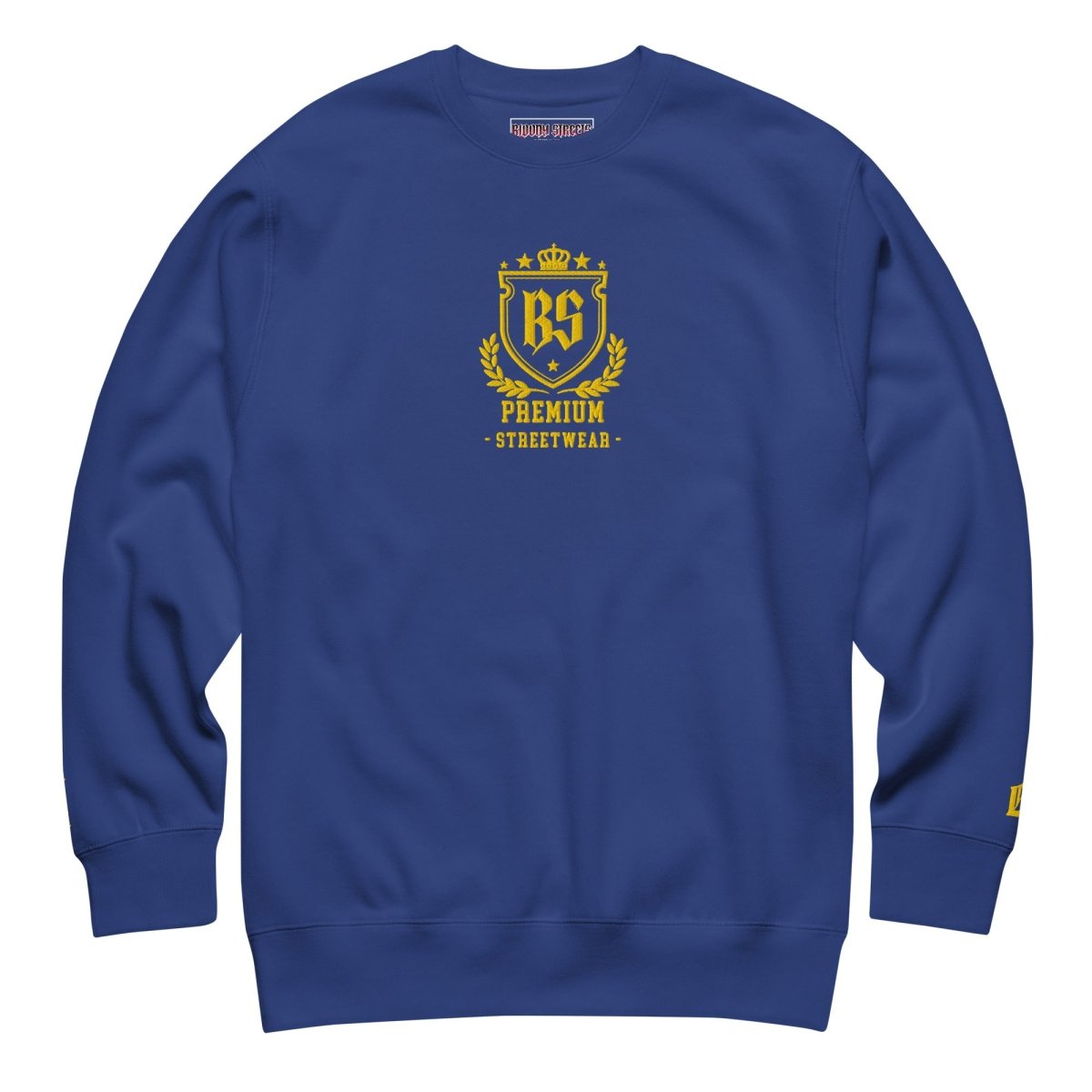 Classic Streetwear Pullover OG - Gold V2 - BLOODY - STREETS.DE Streetwear Herren und Damen Hoodies, T-Shirts, Pullis