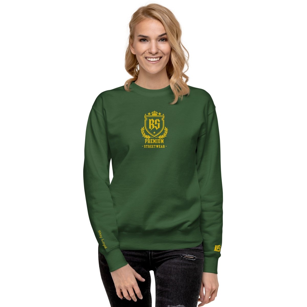 Classic Streetwear Pullover OG - Gold V2 - BLOODY - STREETS.DE Streetwear Herren und Damen Hoodies, T-Shirts, Pullis