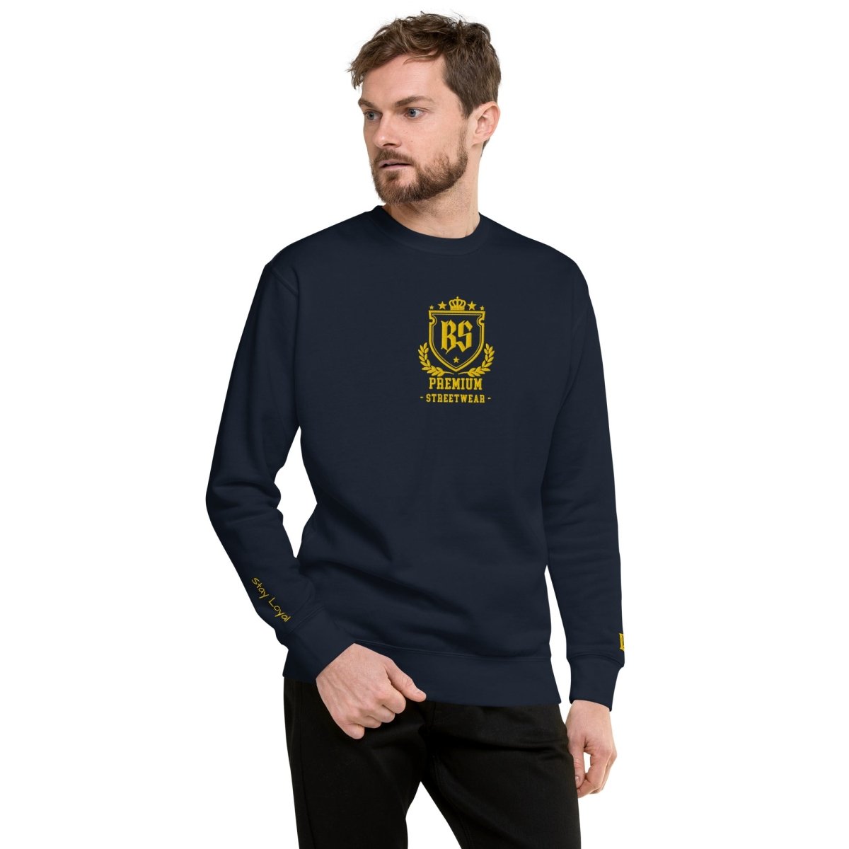 Classic Streetwear Pullover OG - Gold V2 - BLOODY - STREETS.DE Streetwear Herren und Damen Hoodies, T-Shirts, Pullis