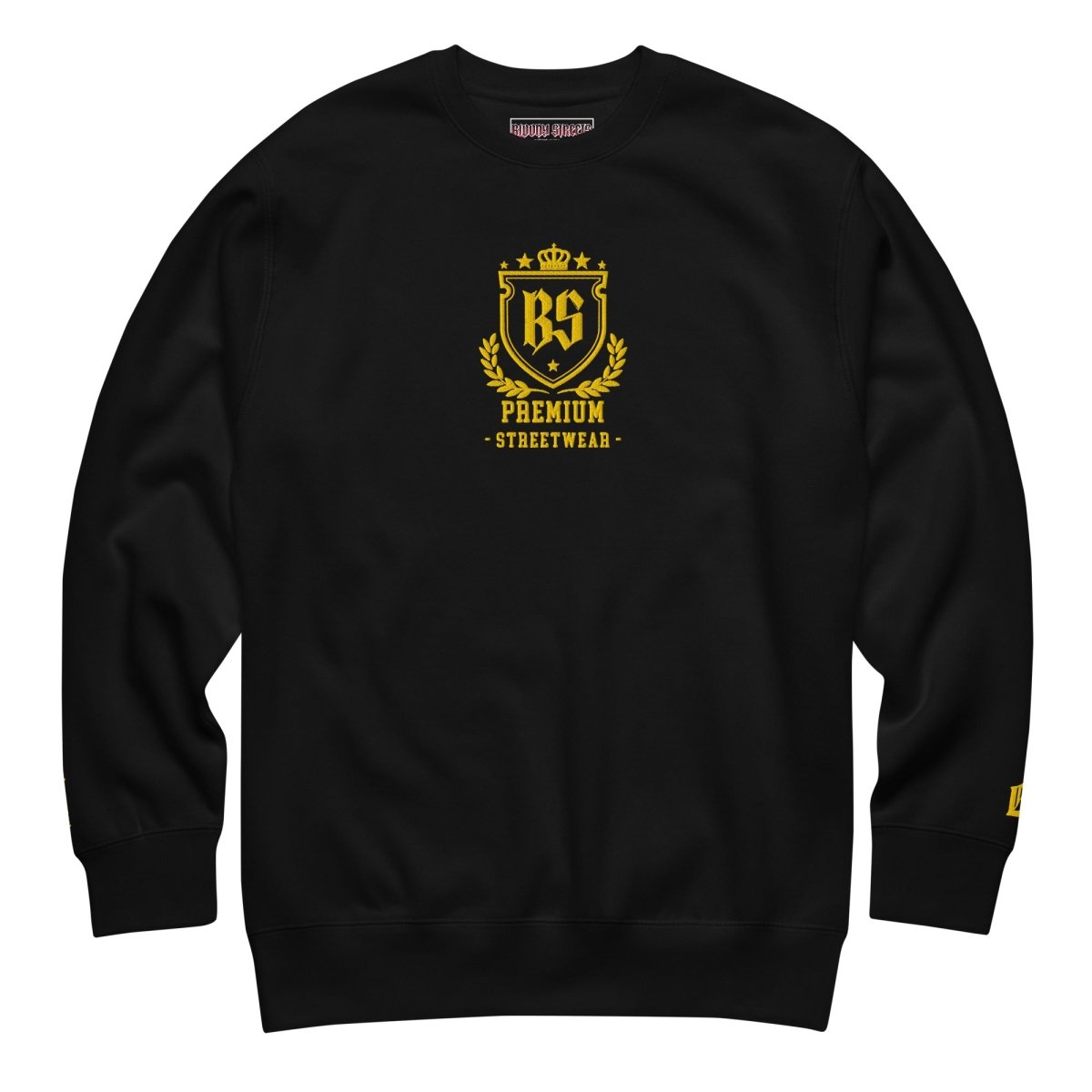 Classic Streetwear Pullover OG - Gold V2 - BLOODY - STREETS.DE Streetwear Herren und Damen Hoodies, T-Shirts, Pullis