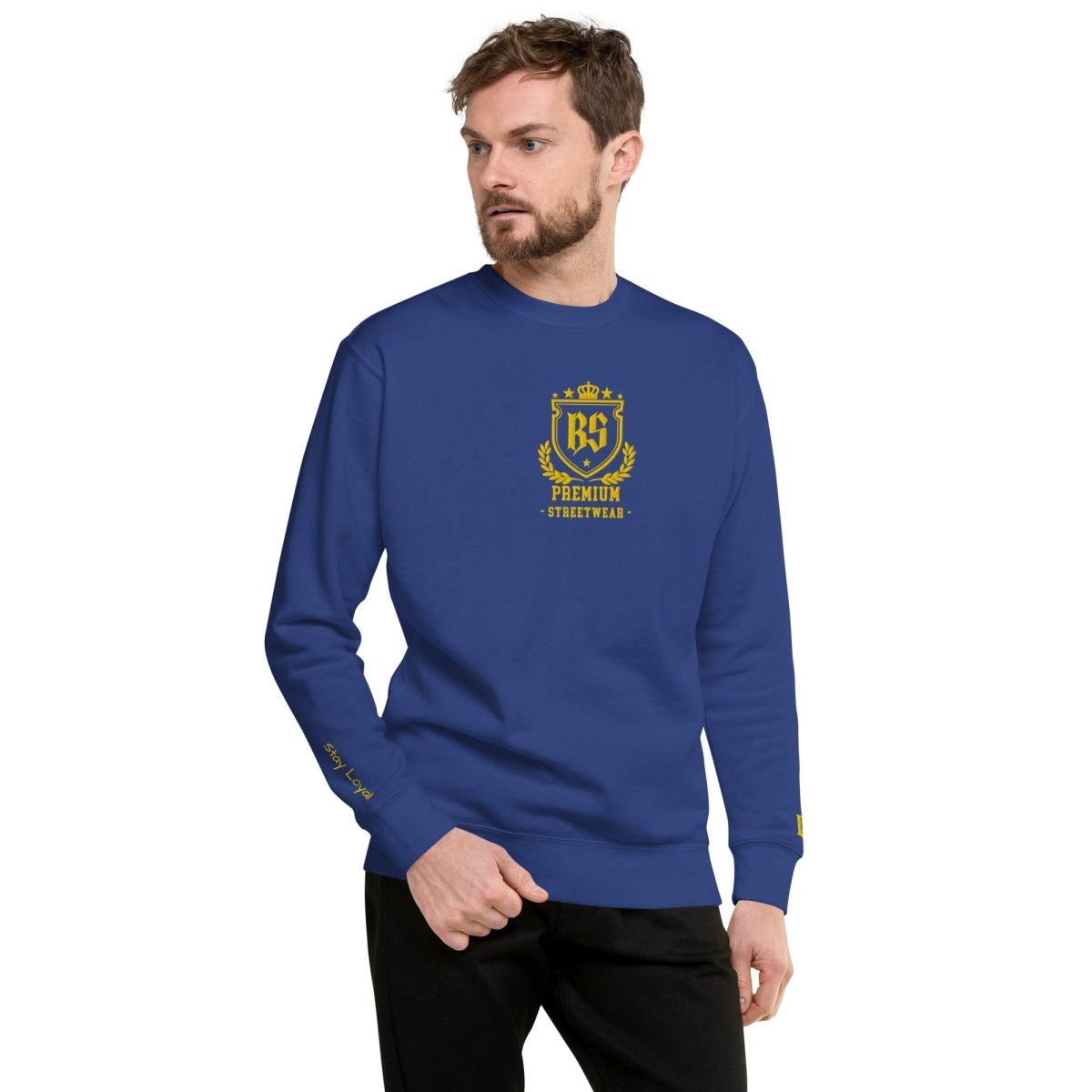 Classic Streetwear Pullover OG - Gold V2 - BLOODY - STREETS.DE Streetwear Herren und Damen Hoodies, T-Shirts, Pullis