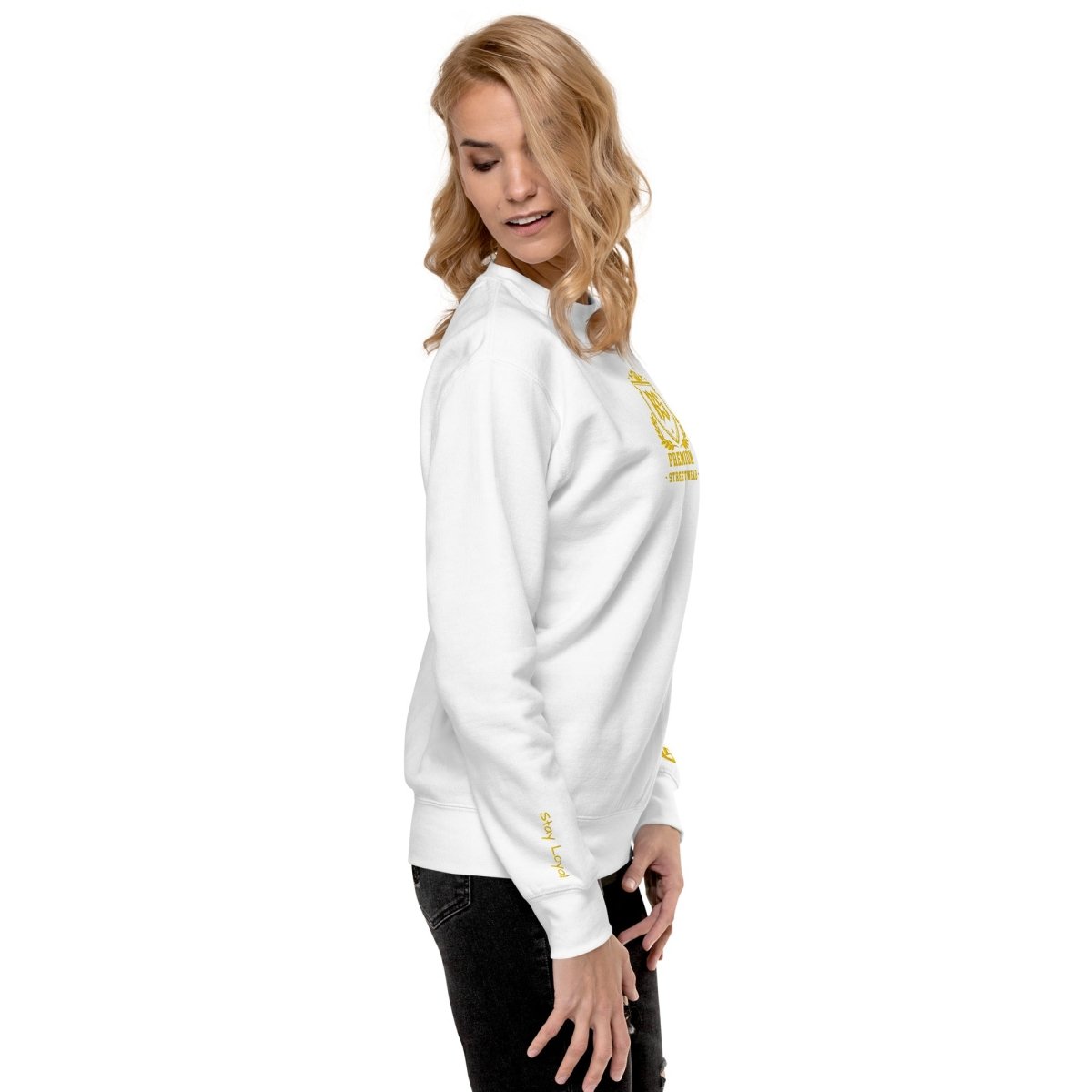 Classic Streetwear Pullover OG - Gold V2 - BLOODY - STREETS.DE Streetwear Herren und Damen Hoodies, T-Shirts, Pullis