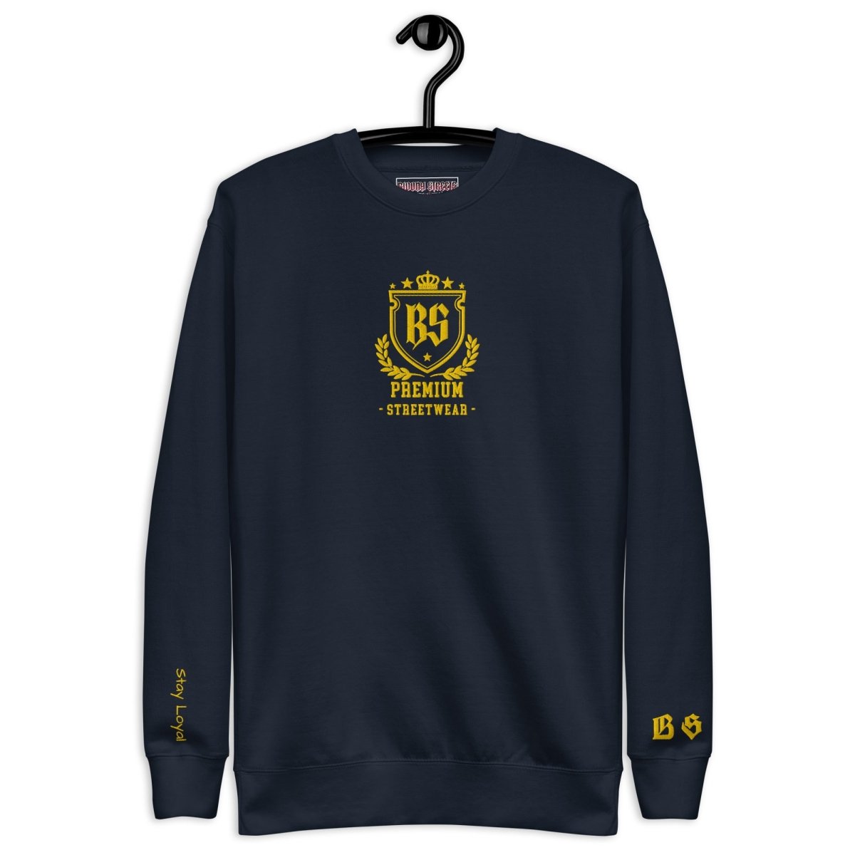 Classic Streetwear Pullover OG - Gold V2 - BLOODY - STREETS.DE Streetwear Herren und Damen Hoodies, T-Shirts, Pullis