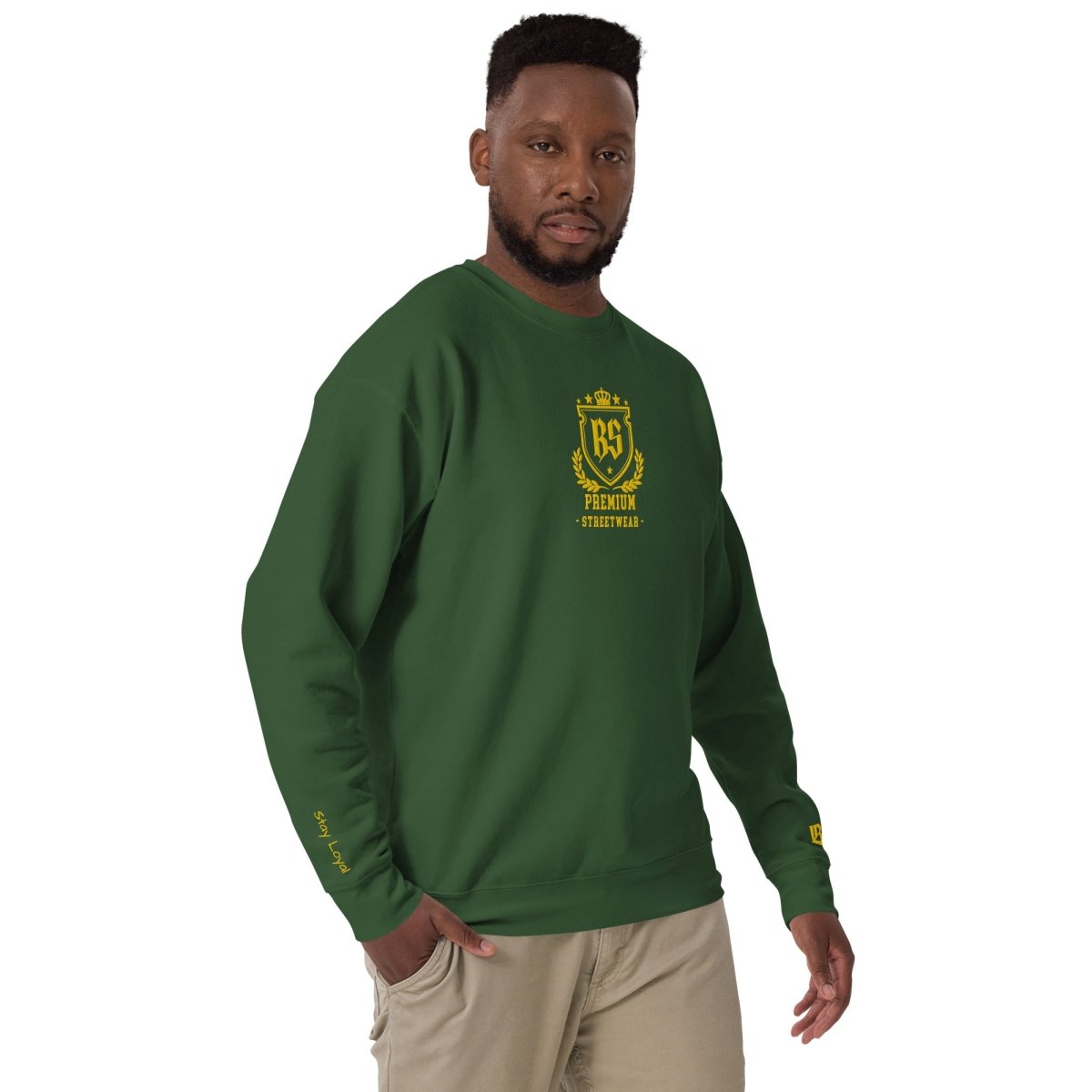 Classic Streetwear Pullover OG - Gold V2 - BLOODY - STREETS.DE Streetwear Herren und Damen Hoodies, T-Shirts, Pullis