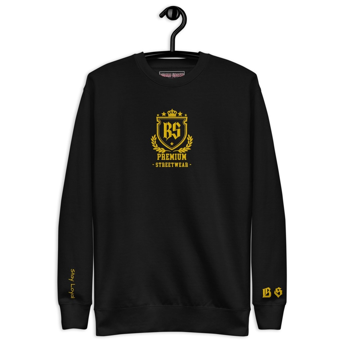 Classic Streetwear Pullover OG - Gold V2 - BLOODY - STREETS.DE Streetwear Herren und Damen Hoodies, T-Shirts, Pullis