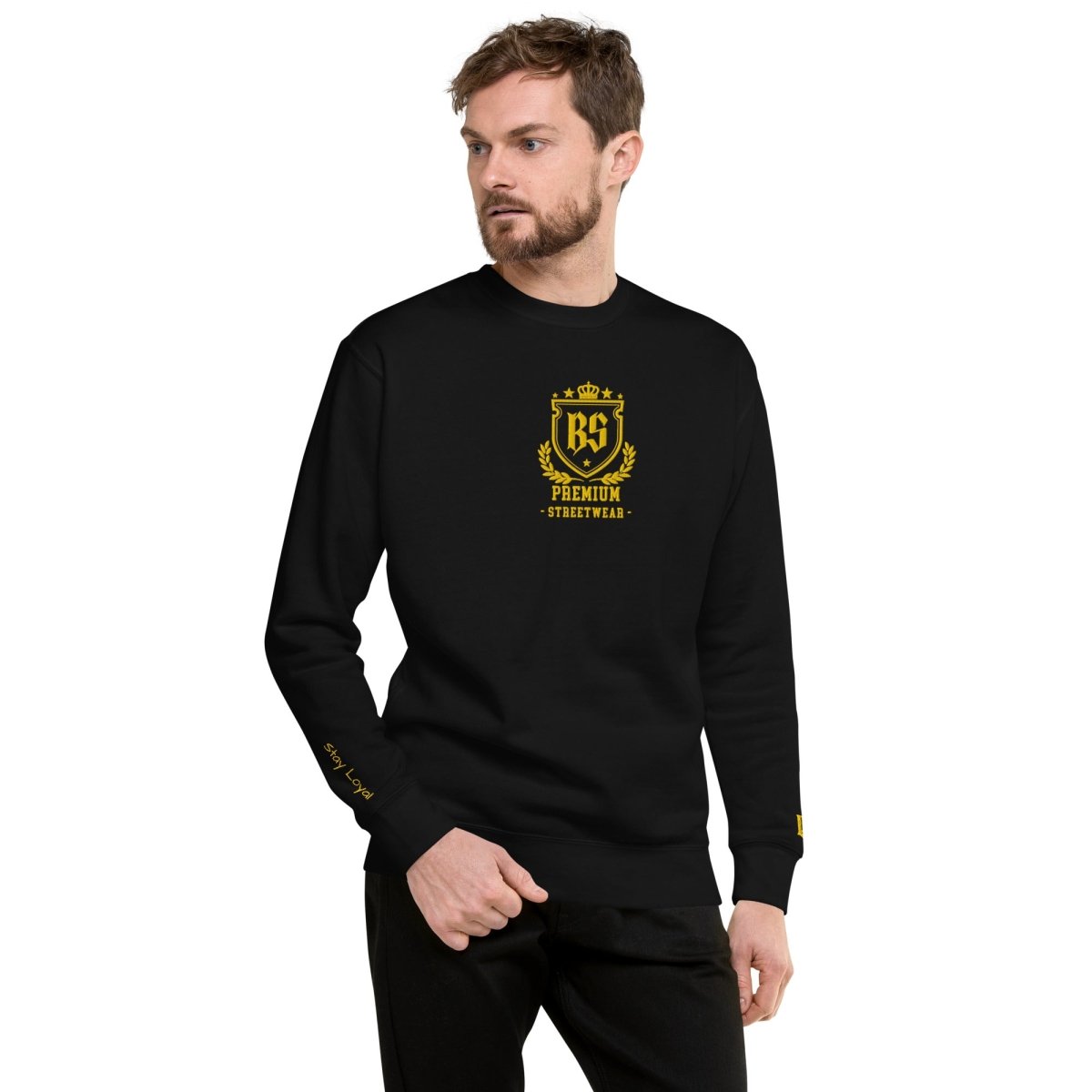 Classic Streetwear Pullover OG - Gold V2 - BLOODY - STREETS.DE Streetwear Herren und Damen Hoodies, T-Shirts, Pullis