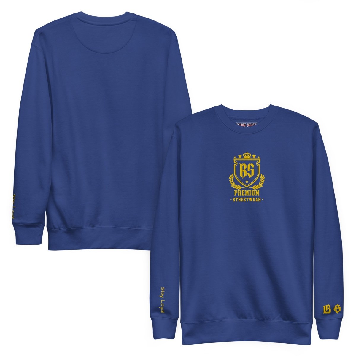 Classic Streetwear Pullover OG - Gold V2 - BLOODY - STREETS.DE Streetwear Herren und Damen Hoodies, T-Shirts, Pullis
