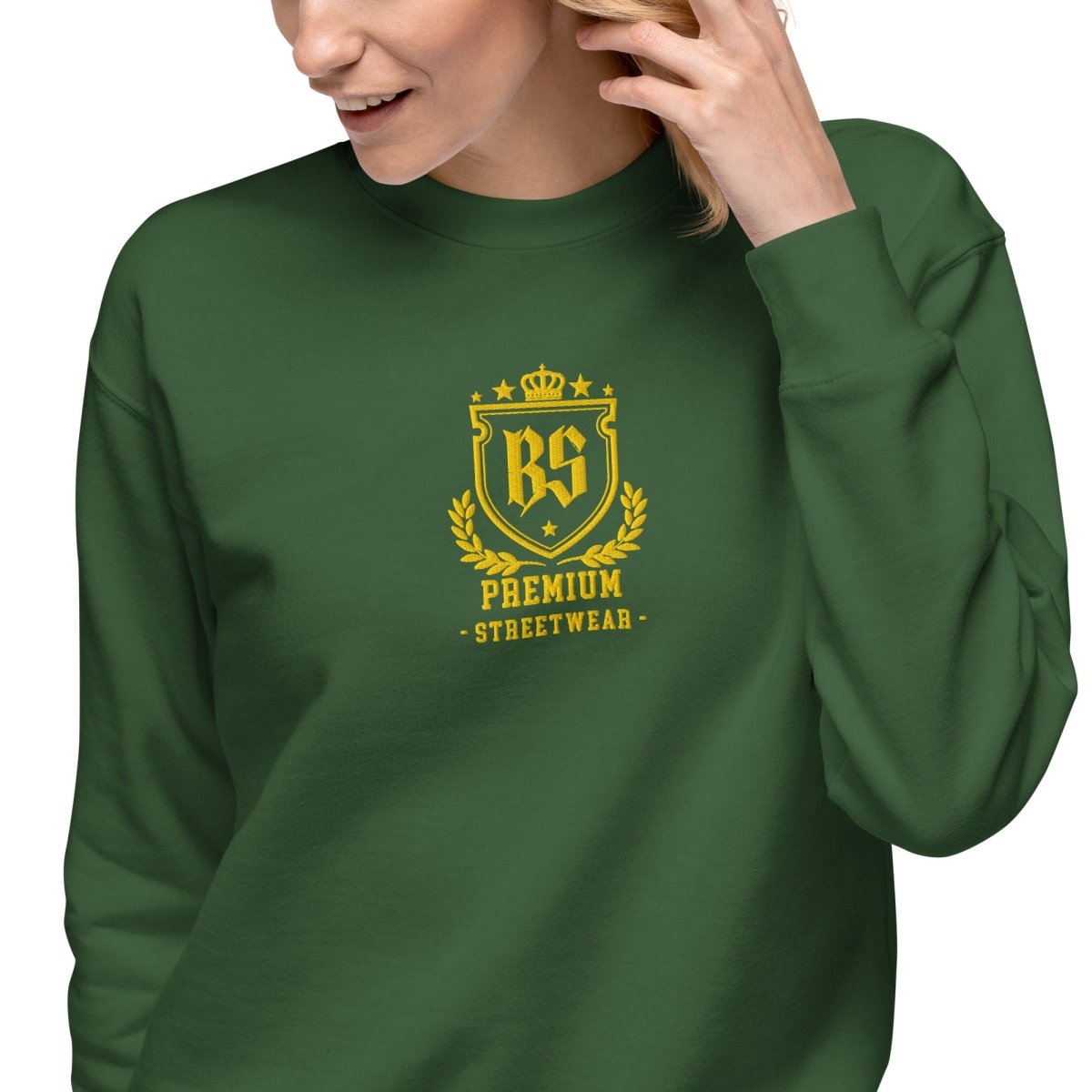 Classic Streetwear Pullover OG - Gold V2 - BLOODY - STREETS.DE Streetwear Herren und Damen Hoodies, T-Shirts, Pullis