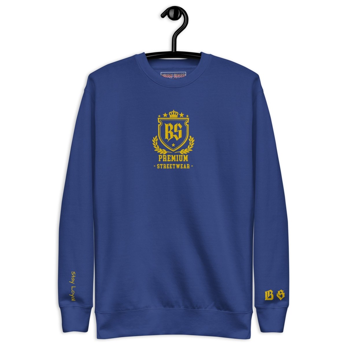 Classic Streetwear Pullover OG - Gold V2 - BLOODY - STREETS.DE Streetwear Herren und Damen Hoodies, T-Shirts, Pullis