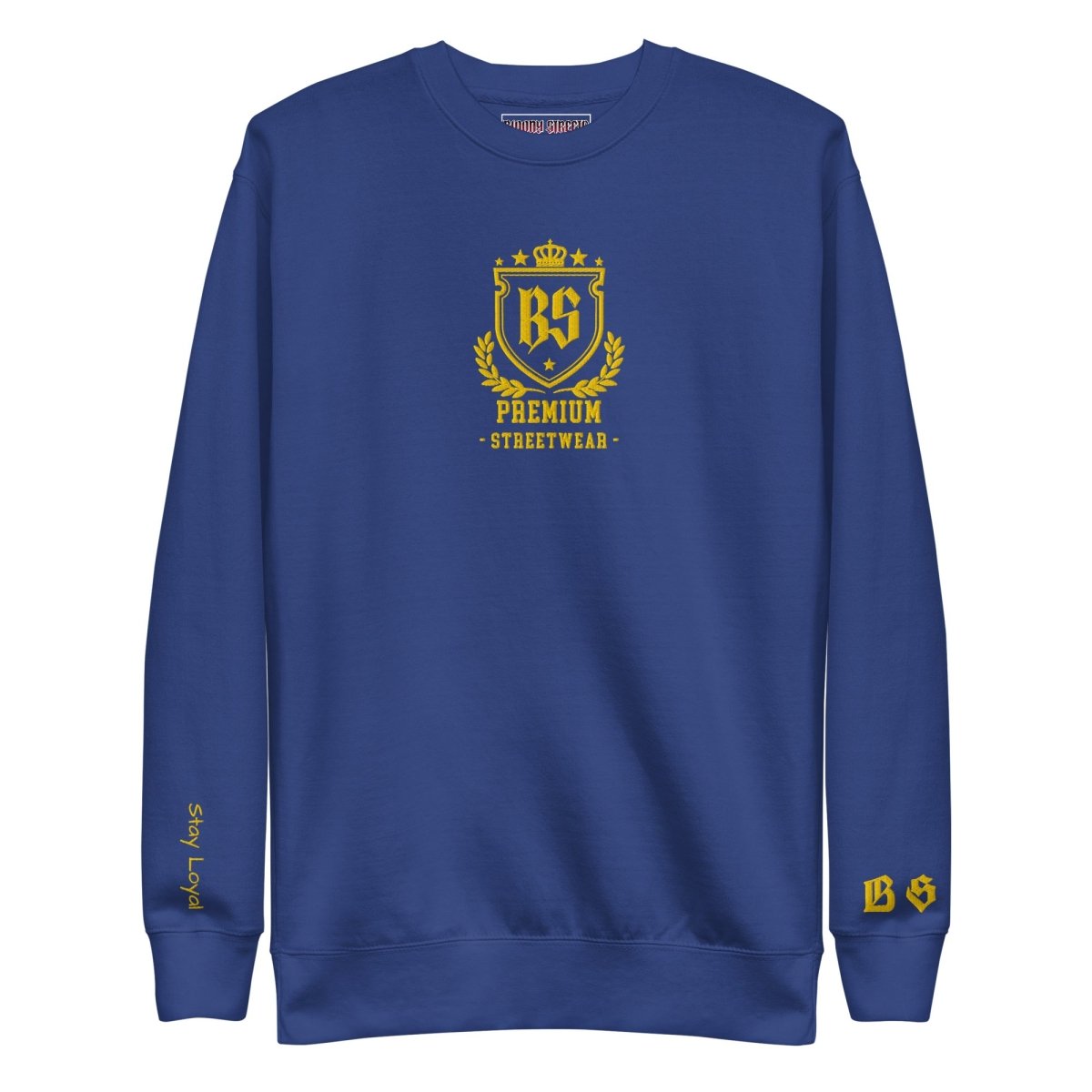 Classic Streetwear Pullover OG - Gold V2 - BLOODY - STREETS.DE Streetwear Herren und Damen Hoodies, T-Shirts, Pullis