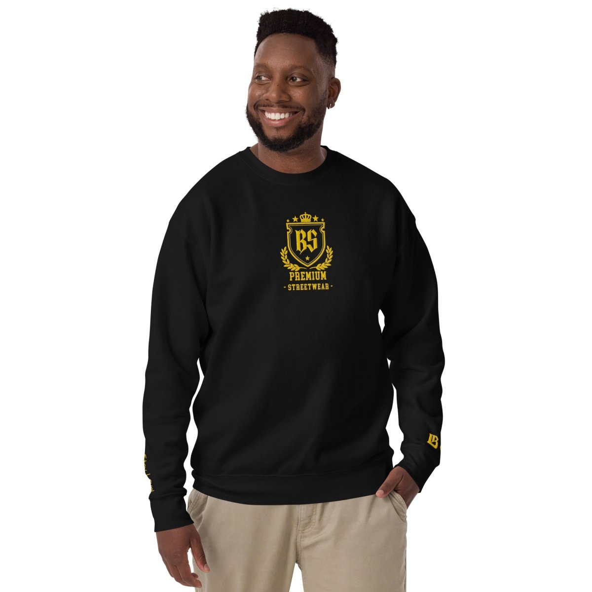 Classic Streetwear Pullover OG - Gold V2 - BLOODY - STREETS.DE Streetwear Herren und Damen Hoodies, T-Shirts, Pullis