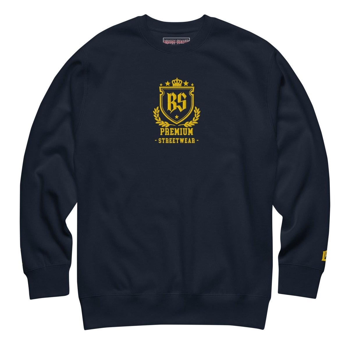 Classic Streetwear Pullover OG - Gold V2 - BLOODY - STREETS.DE Streetwear Herren und Damen Hoodies, T-Shirts, Pullis