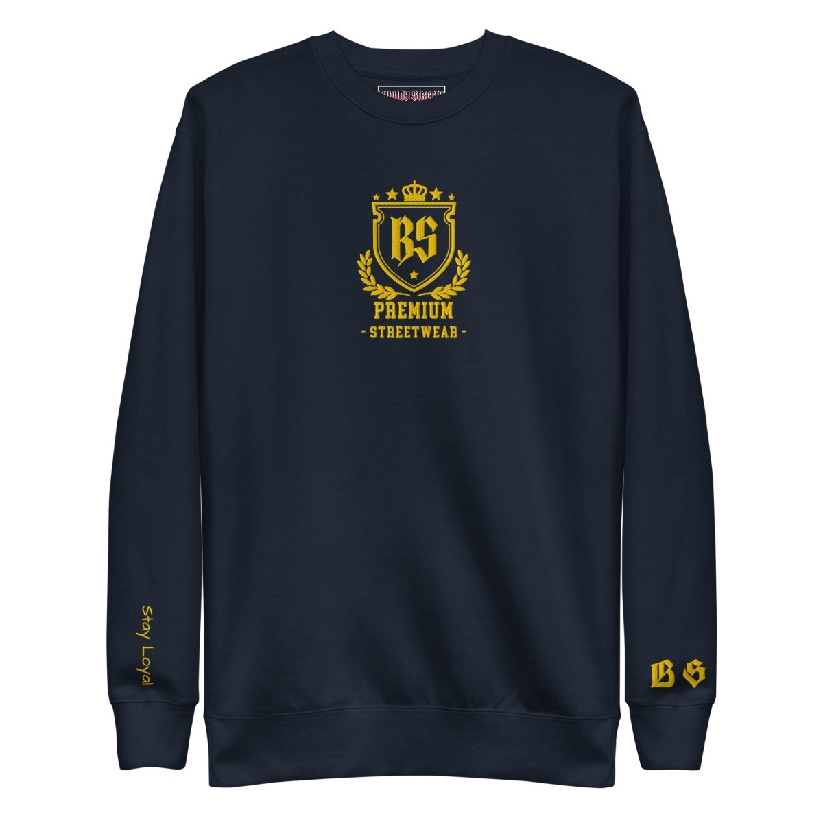 Classic Streetwear Pullover OG - Gold V2 - BLOODY - STREETS.DE Streetwear Herren und Damen Hoodies, T-Shirts, Pullis