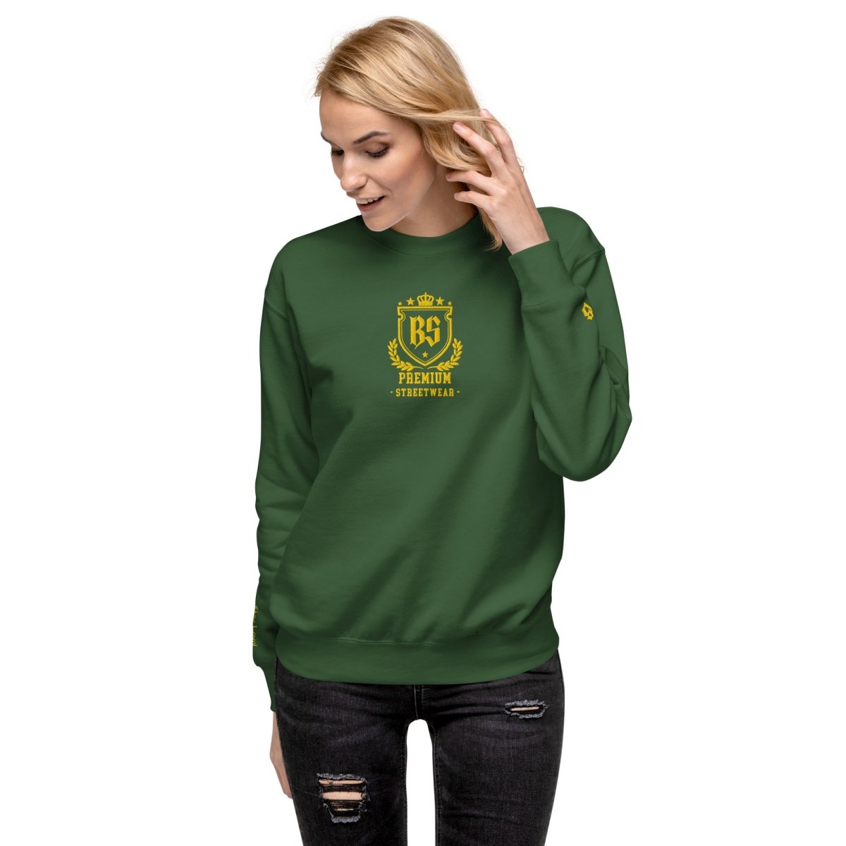 Classic Streetwear Pullover OG - Gold V2 - BLOODY - STREETS.DE Streetwear Herren und Damen Hoodies, T-Shirts, Pullis