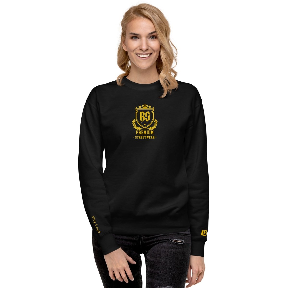 Classic Streetwear Pullover OG - Gold V2 - BLOODY - STREETS.DE Streetwear Herren und Damen Hoodies, T-Shirts, Pullis